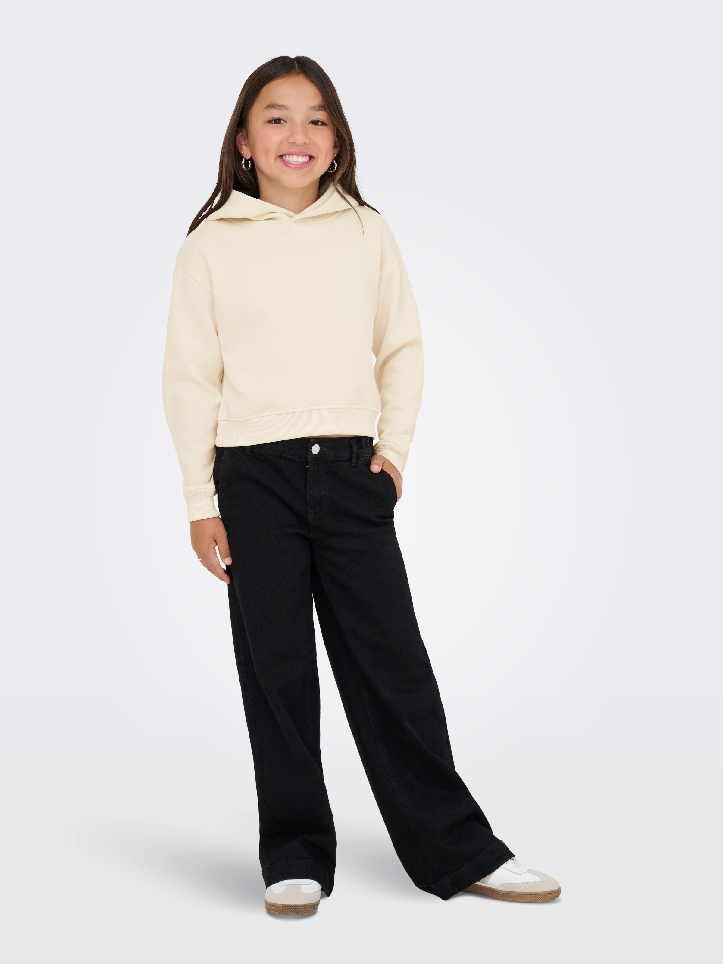 KIDS ONLY Kapuzensweatshirt »KOGSWEAT L/S HOODIE SHORT SWT NOOS«