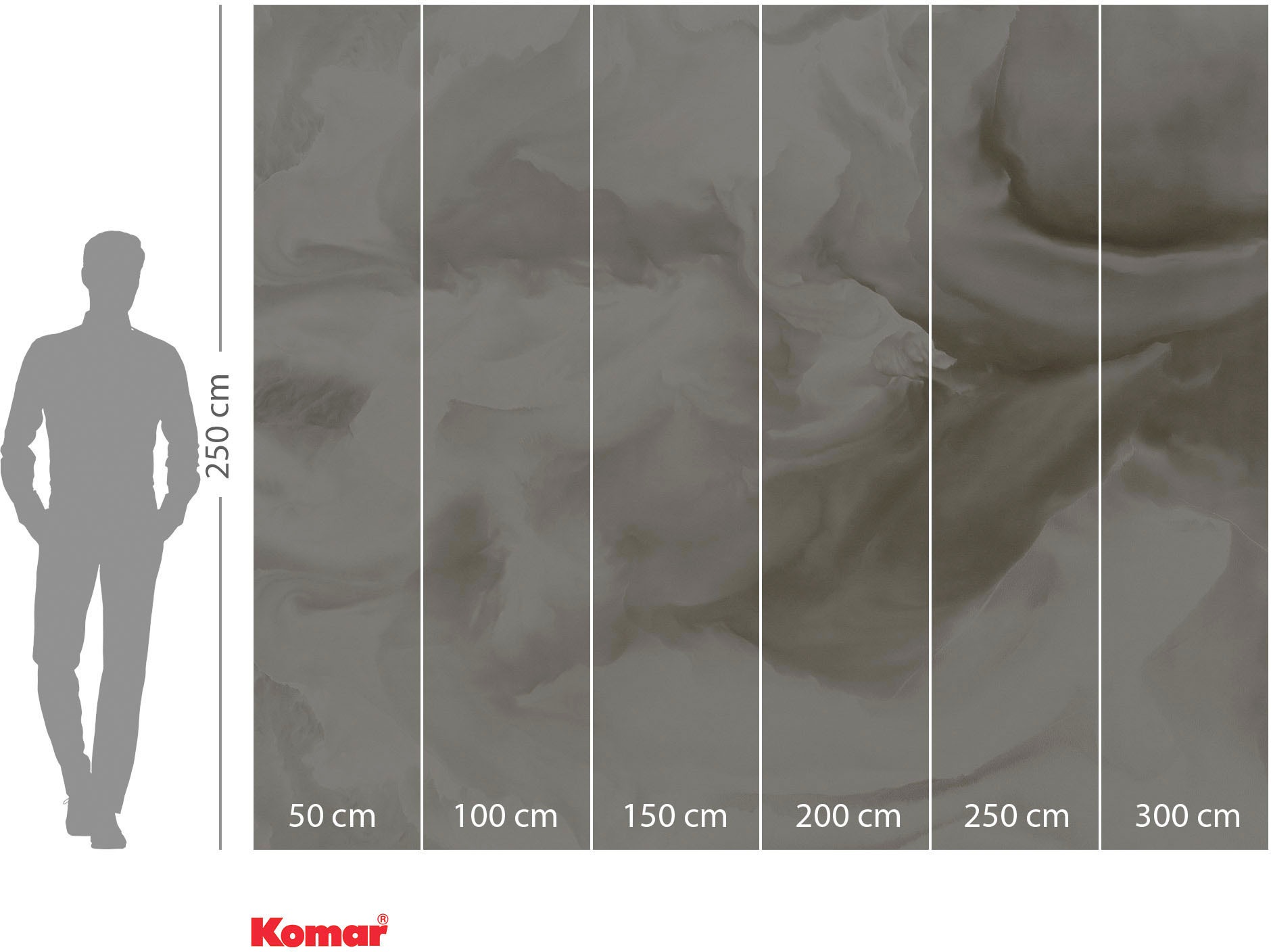Komar Vliestapete »Digitaldruck Vlies - Soulful Sanctuary - Größe 300 x 250 cm«, bedruckt, Wohnzimmer, Schlafzimmer