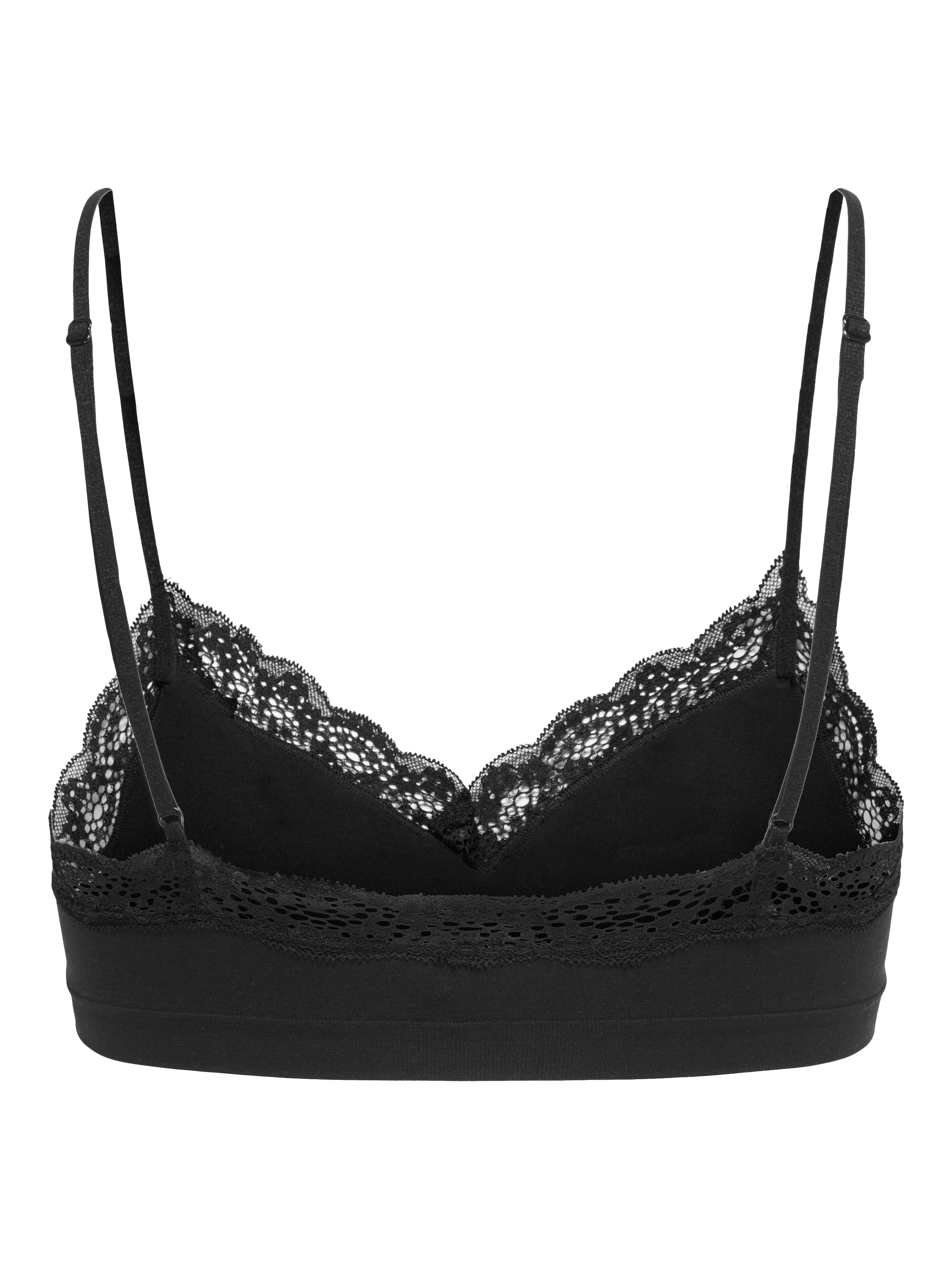 ONLY Bralette »ONLVICKY LACE SCOOP NECK BRALETTE ACC« Materialmix