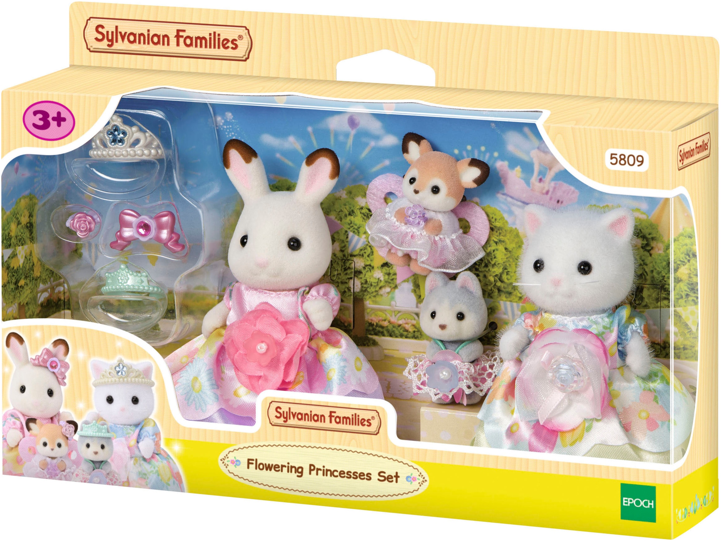 Sylvanian Families Spielfigur »Blumenprinzessinnen Figurenset (5809)«