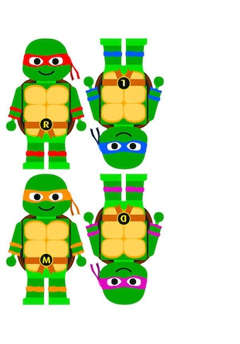Wandtattoo »Teenage Mutant Ninja Turtles«, (1 St.)