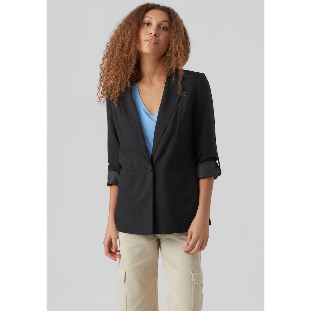 Vero Moda Longblazer »VMNOATANA LS REGULAR SOLID BLAZER«