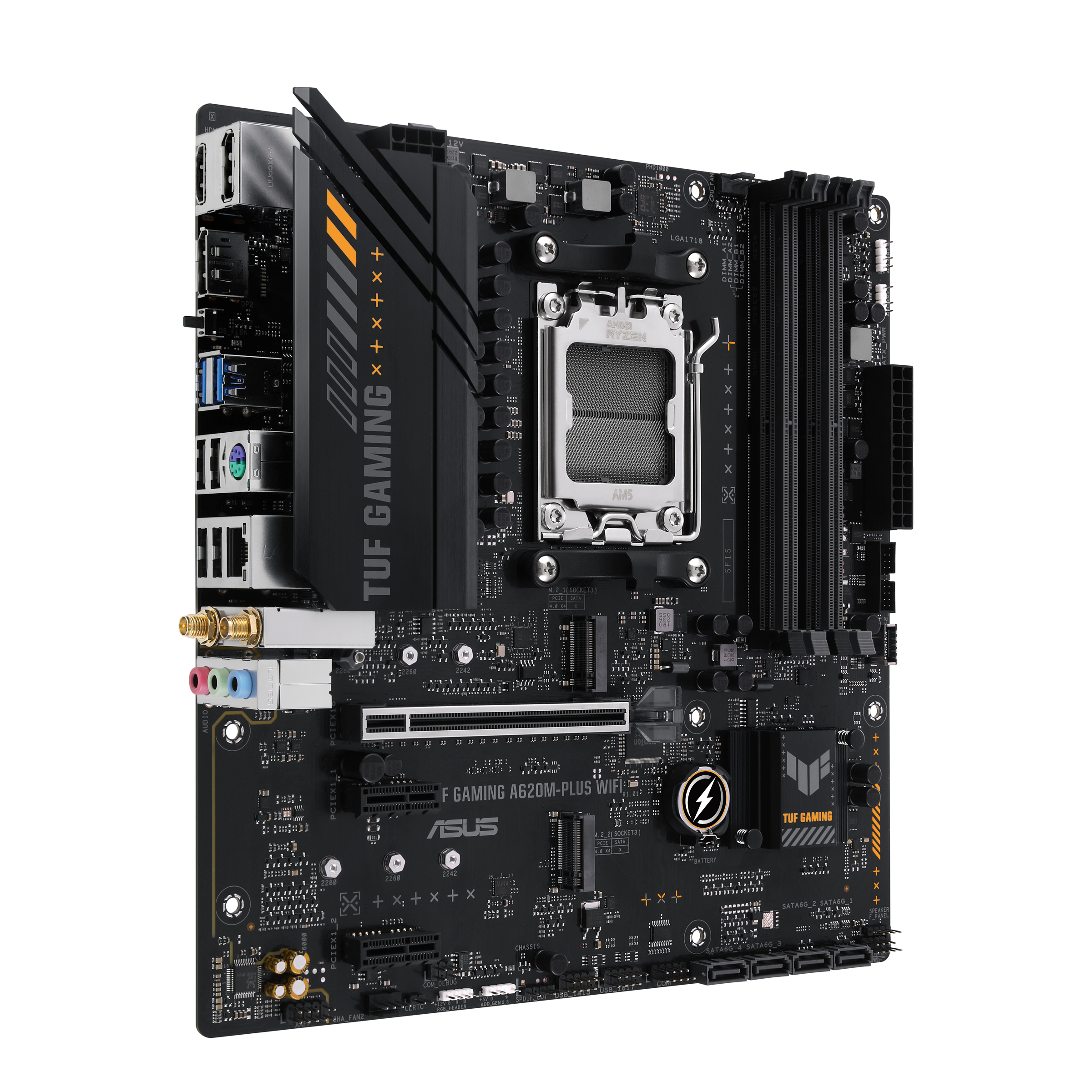 Asus Mainboard »TUF GAMING A620M-PLUS WIFI«