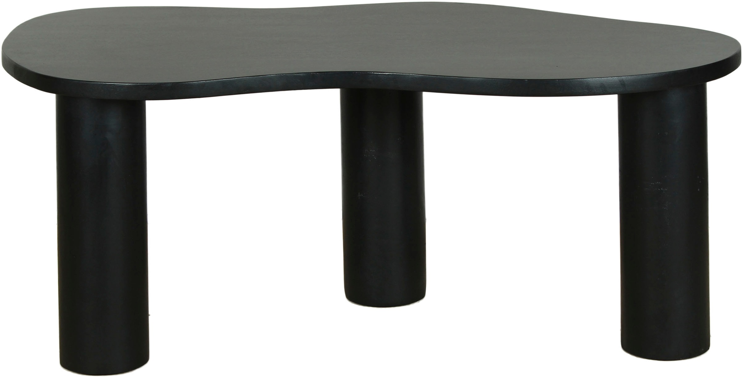 byLIVING Couchtisch »ETHAN« Tischplatte und Gestell Akazie natur oder schwarz, Tischbein: 13 cm