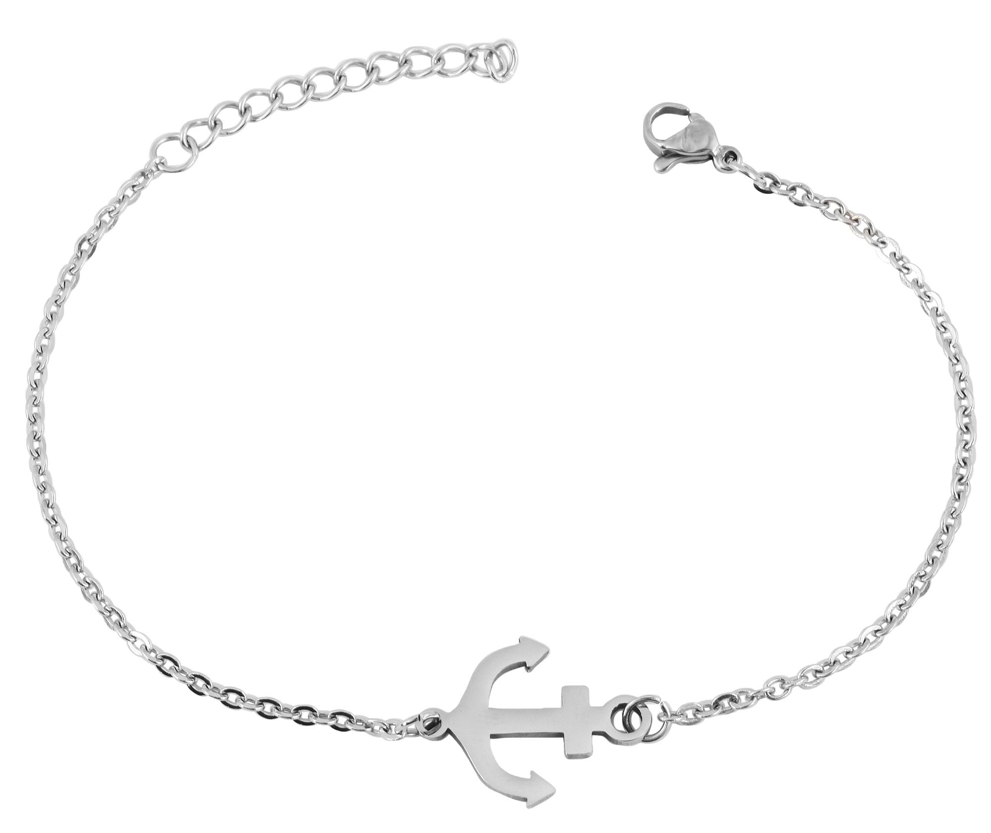 Adelia´s Armband »Damen Armband aus Edelstahl 17 cm«