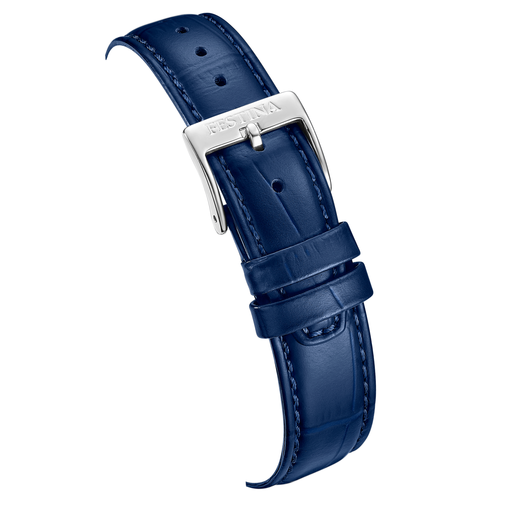 Festina Quarzuhr »On the Square« Armbanduhr, Damenuhr, Herrenuhr, Lederarmband, analog