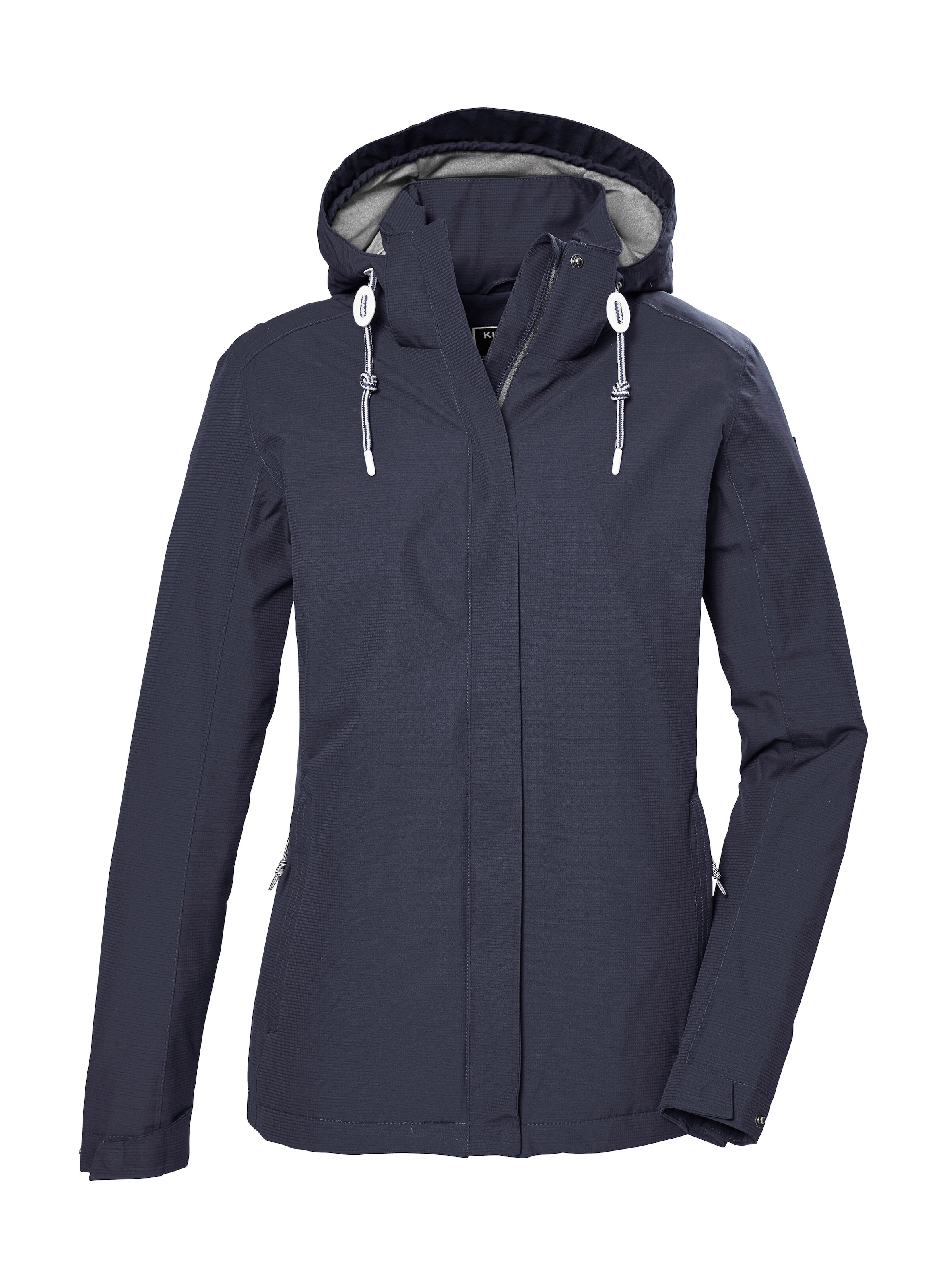 Killtec Outdoorjacke »KOS 61 WMN JCKT« Funktionsjacke: wasser- und winddicht, atmungsaktiv, abnehmbare Kapuze