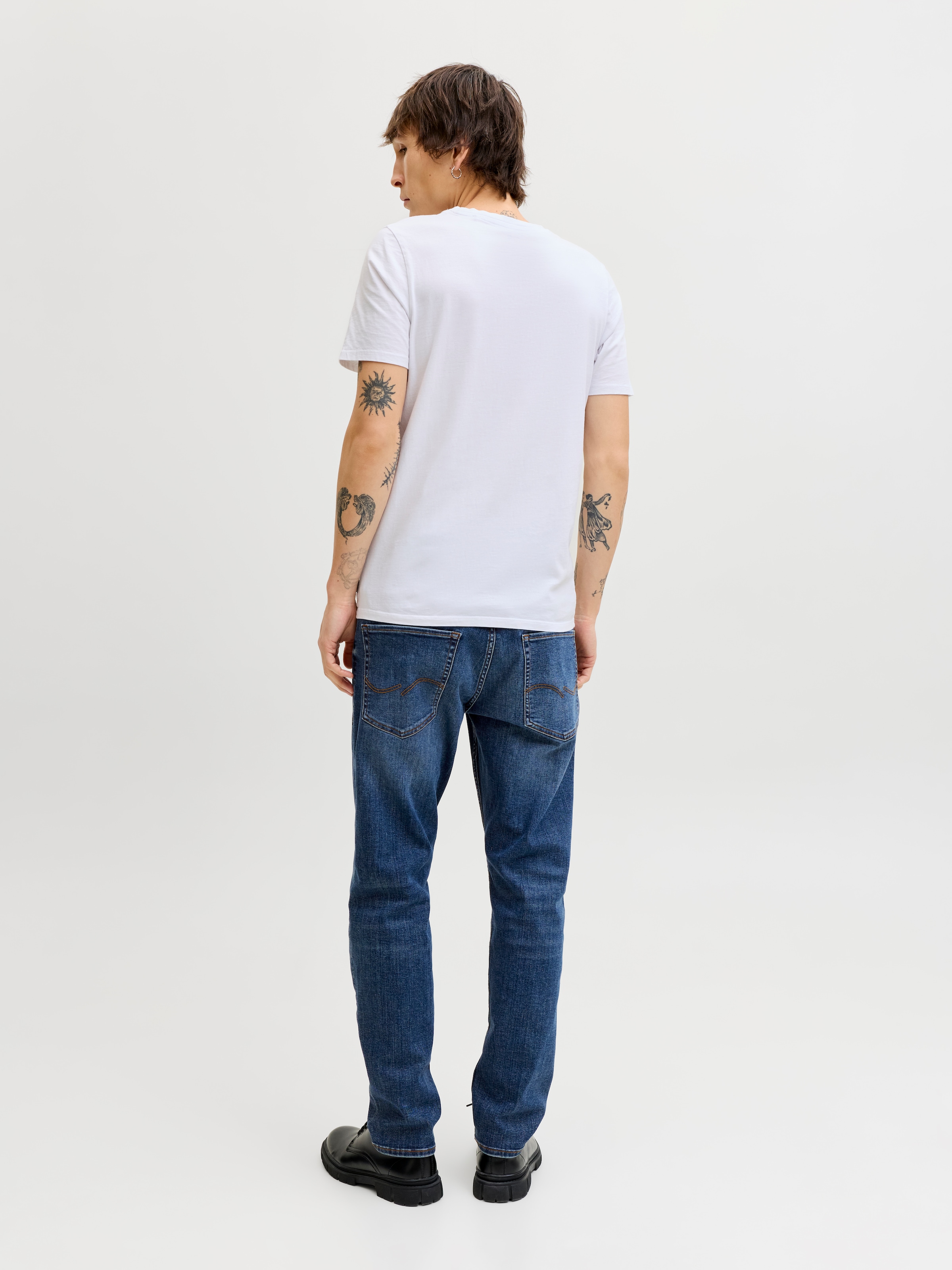 Jack & Jones Tapered-fit-Jeans mit Five-Pocket-Design