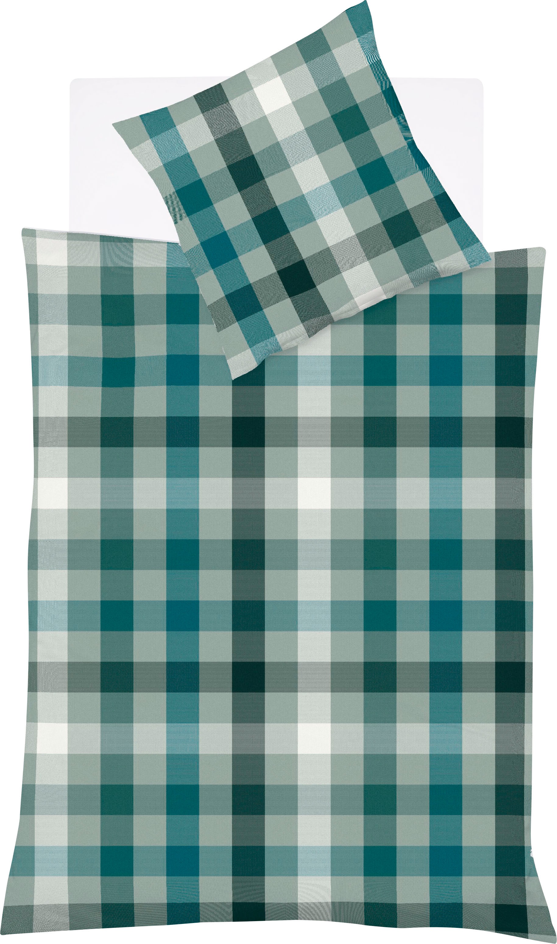 fleuresse Bettwäsche »Lech 3742«, Edelflanell, Baumwolle, in Gr. 135x200, 155x220, 200x200cm