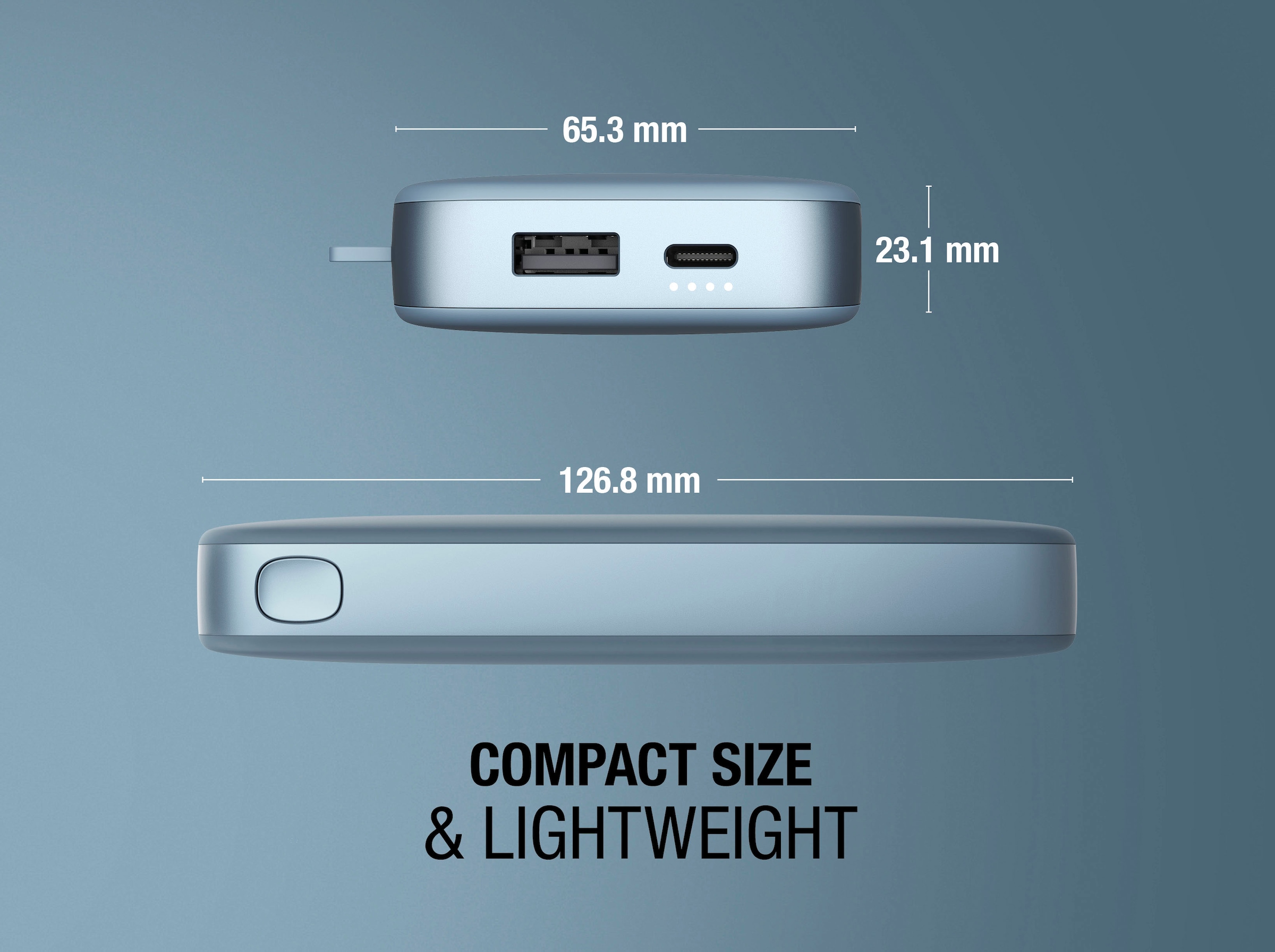 Fresh´n Rebel Powerbank »Power Pack 12000mAh mit USB-C, Ultra Fast Charge & 20W PD«