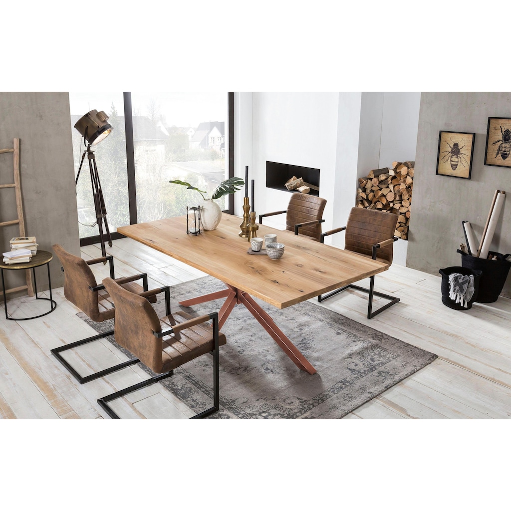 SIT Esstisch »Tops&Tables«, Tischplatte auf 4 cm aufgedoppelt
