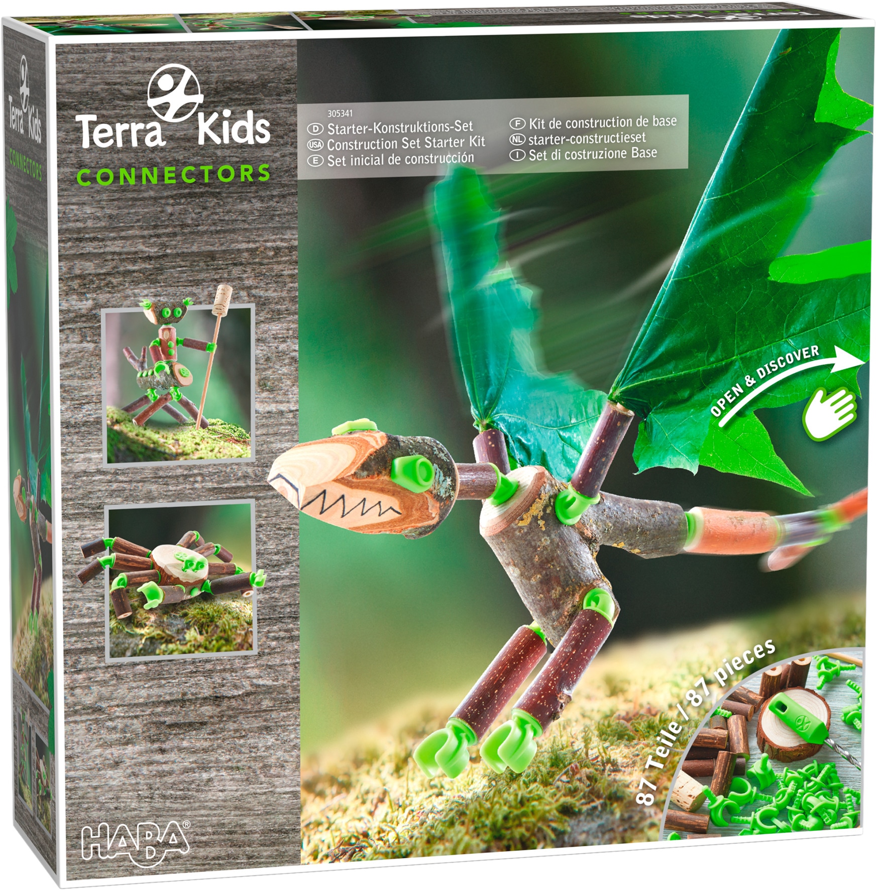 Haba Modellbausatz »Terra Kids Connectors, Starter-Konstruktions-Set«