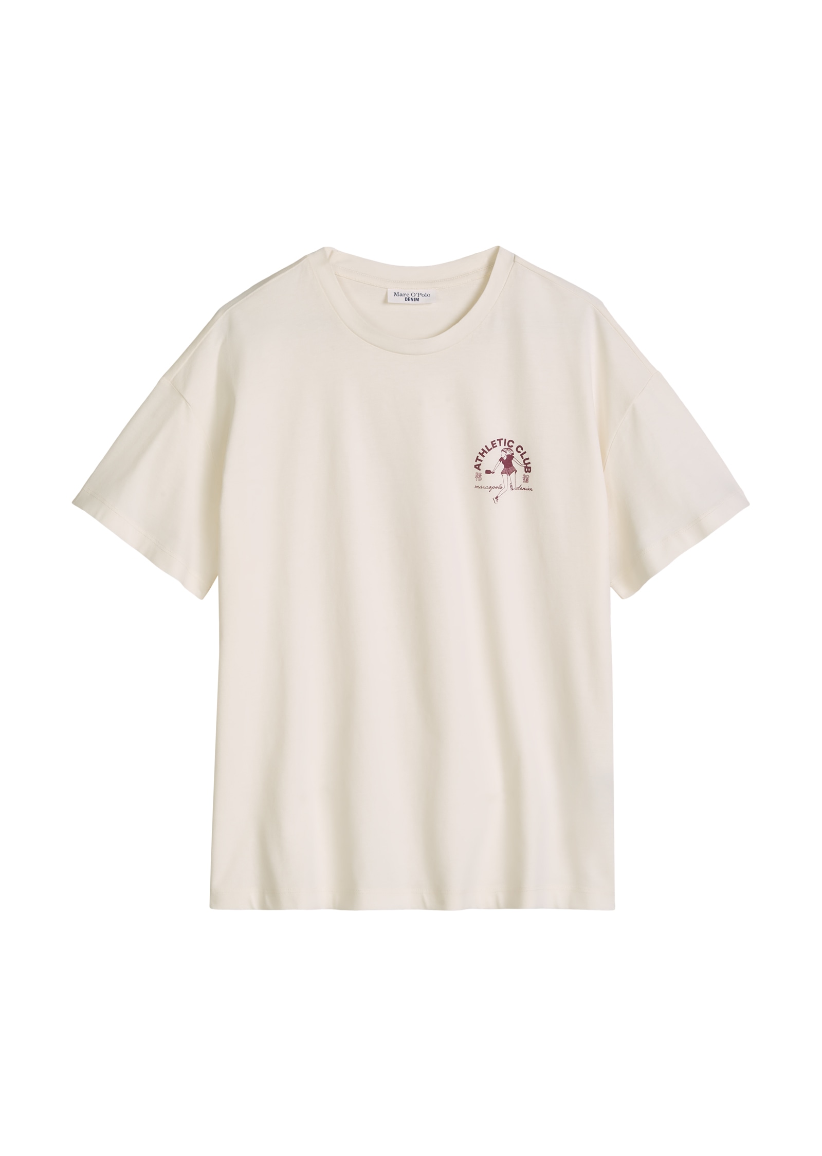 Marc O'Polo DENIM T-Shirt relaxed aus Basic Single Jersey