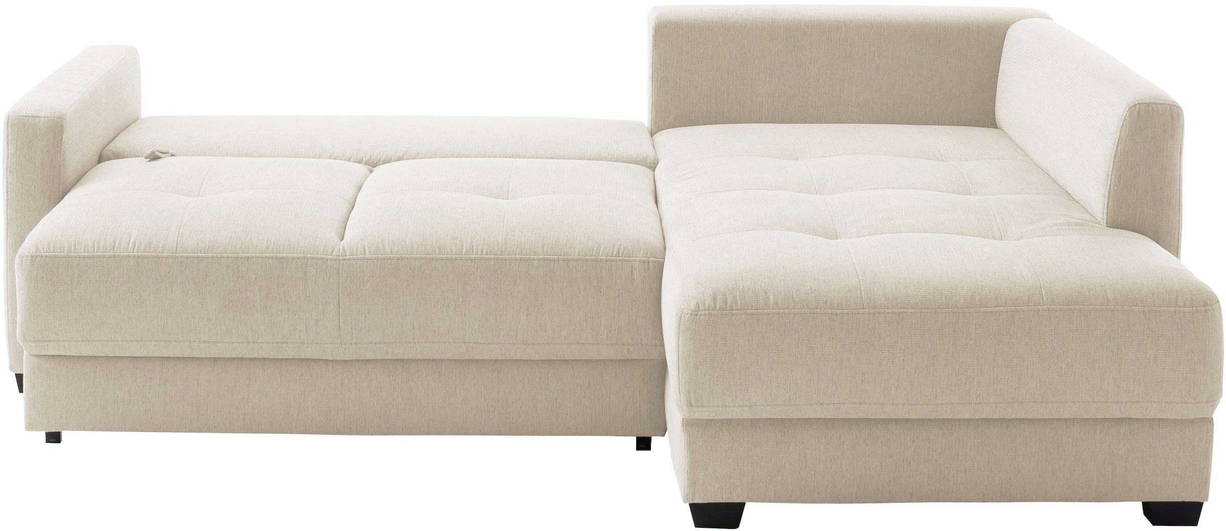 Mr. Couch Ecksofa »Pierre, L-Form mit Taschenfederkern« mit DuraSpring-Taschenfederkern bis 140 kg belastbar