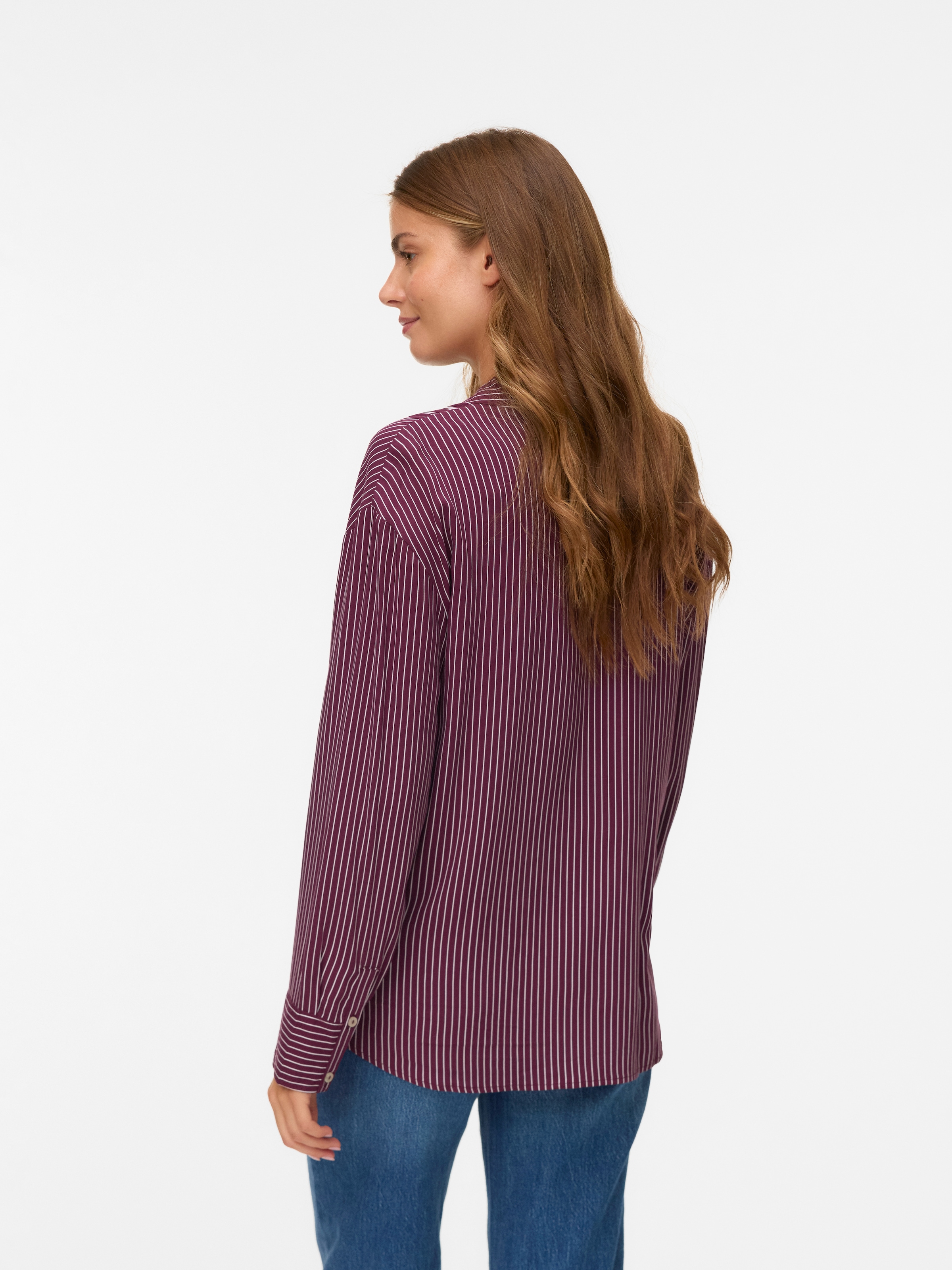 Vero Moda Langarmbluse »VMALICE LS SHIRT WVN GA NOOS«