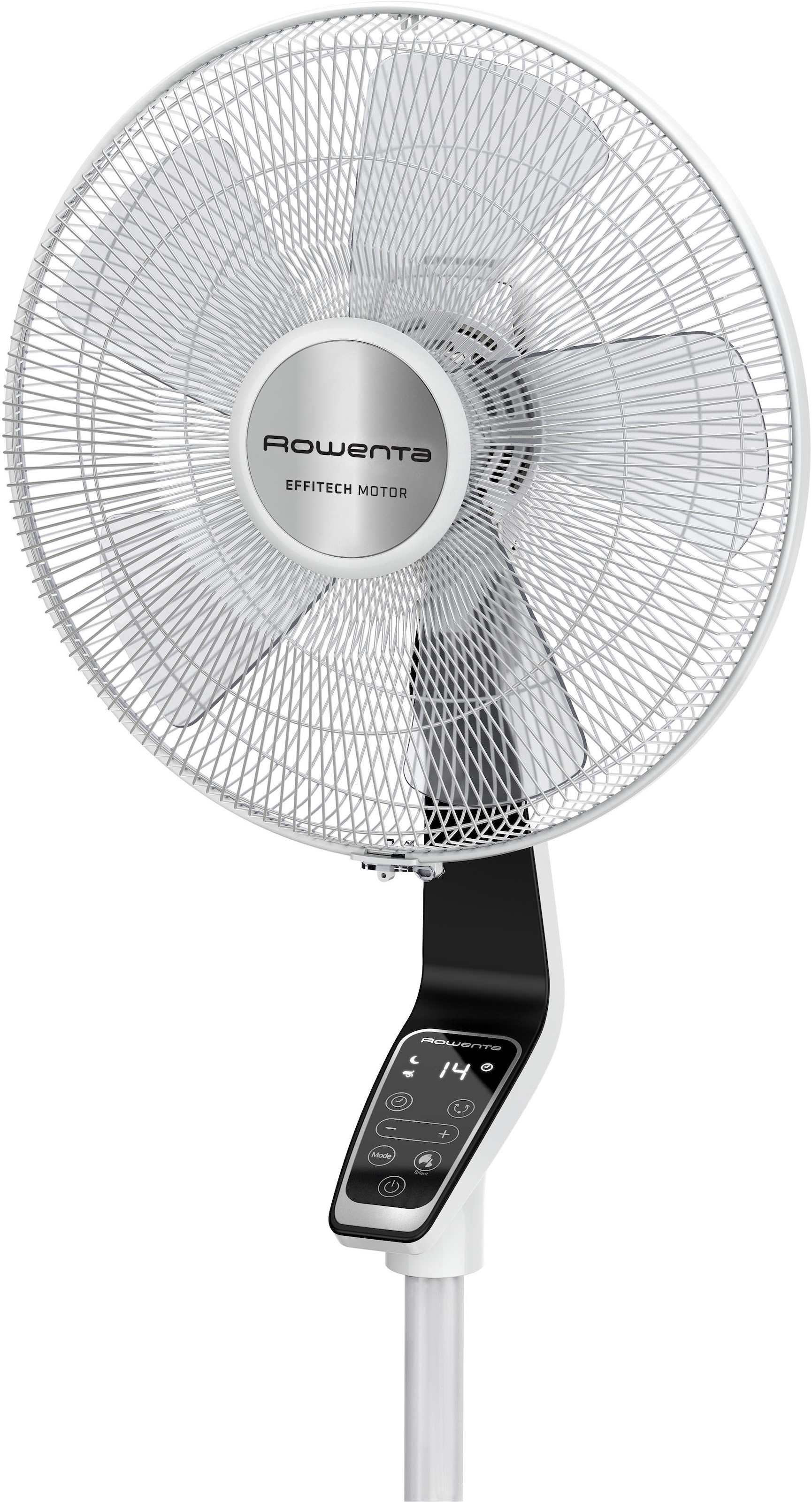 Rowenta Standventilator »VU5690 Turbo Silence Extreme«, 40 cm Durchmesser, 32 dB(A), 14 Geschwindigkeiten, Fernbedienung, digitaler 12 h Timer