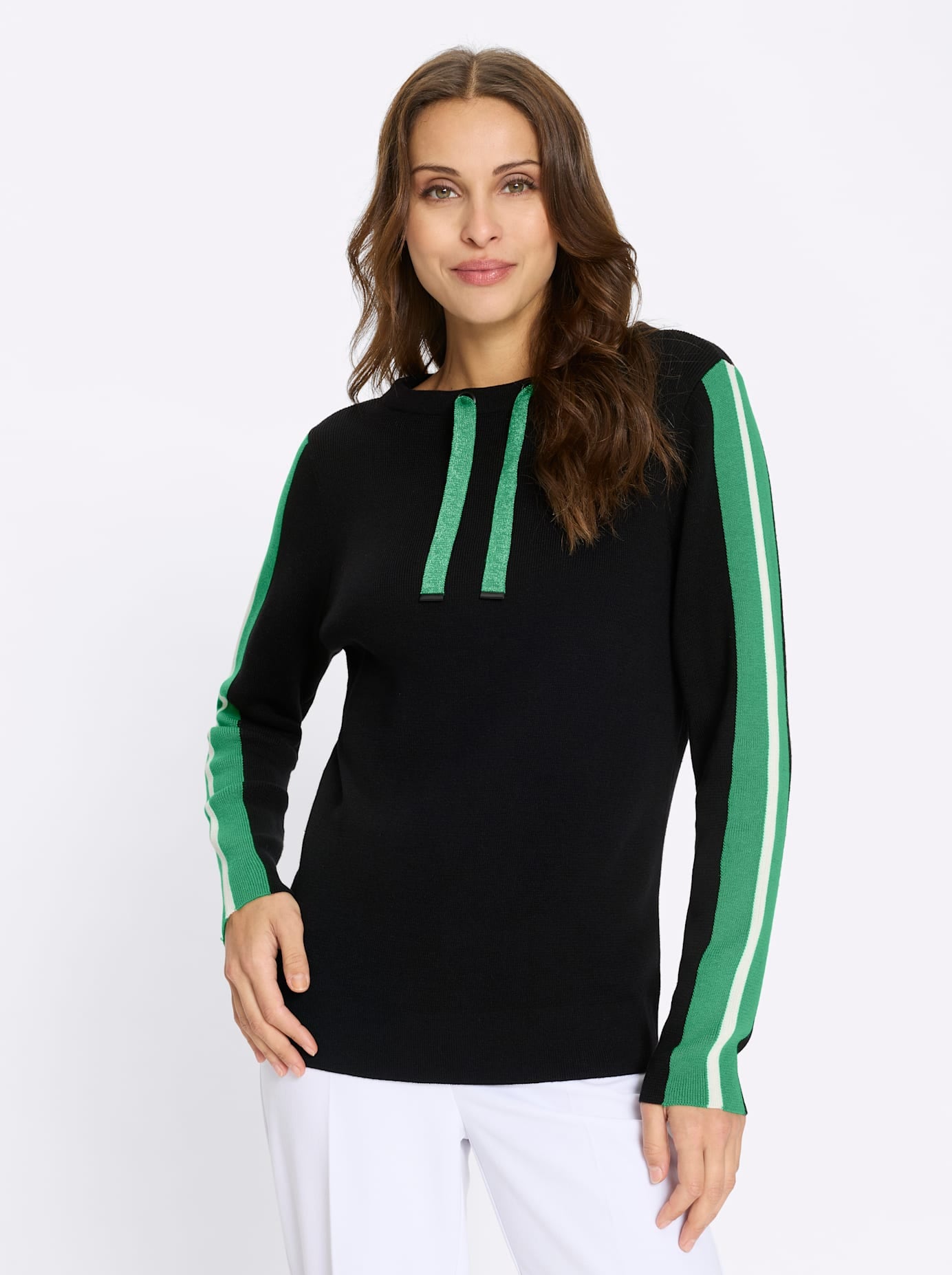 Inspirationen Strickpullover »Langarm-Pullover«