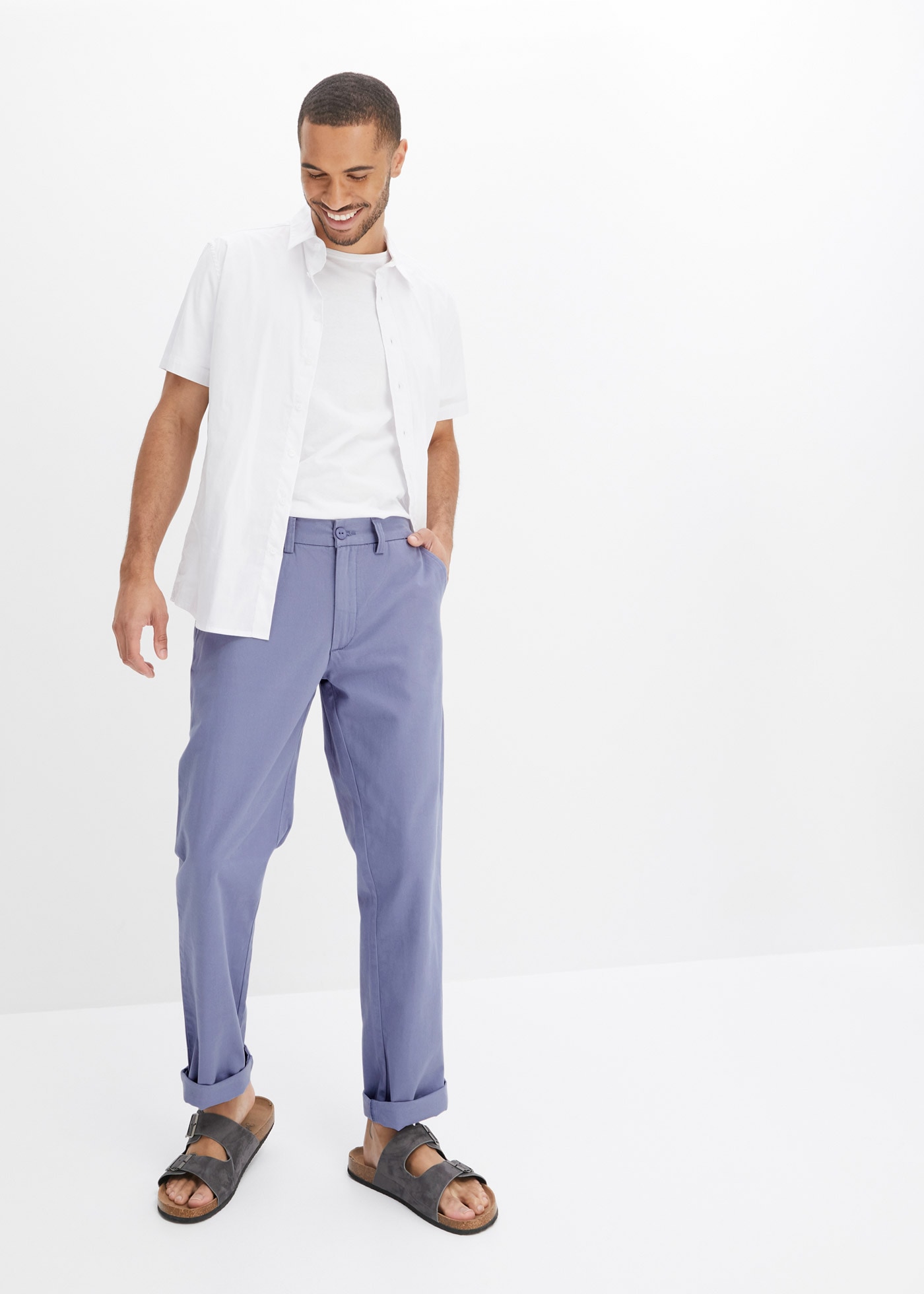 bonprix T-Shirt »T-Shirt (5er Pack)« Packung, 5 Stk. Regular Fit, Kurzarm, für warme Tage, aus Baumwolle und Viskose