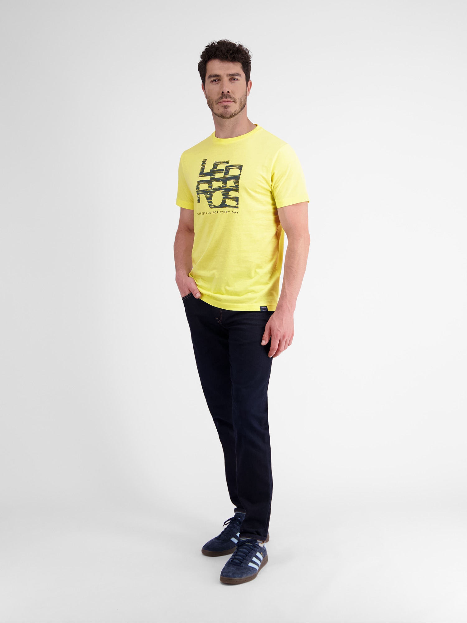 LERROS T-Shirt »LERROS T-Shirt mit LERROS Print«