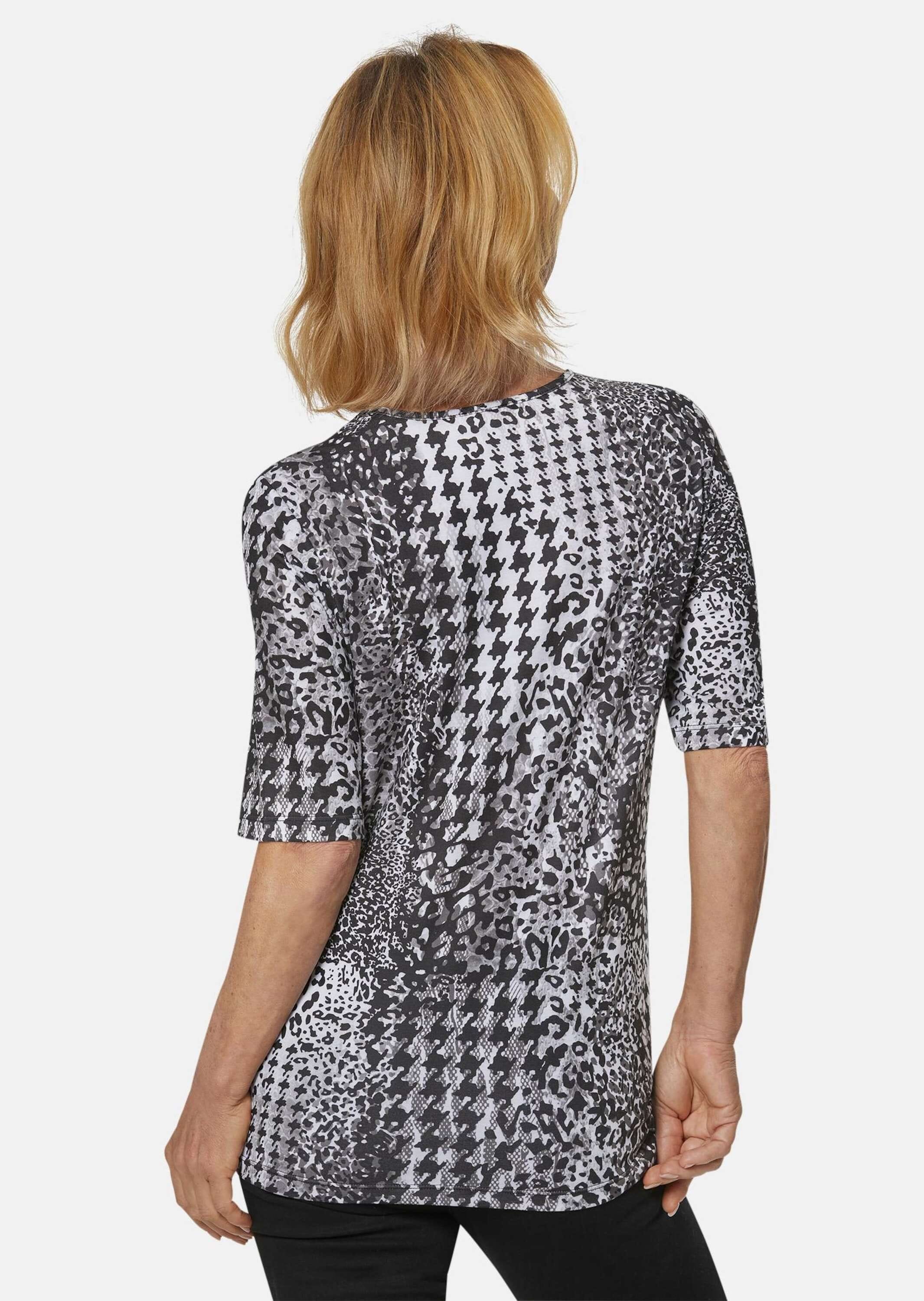 GOLDNER Print-Shirt »Kurzgröße Trageangenehmes Shirt mit individuellem Druck«