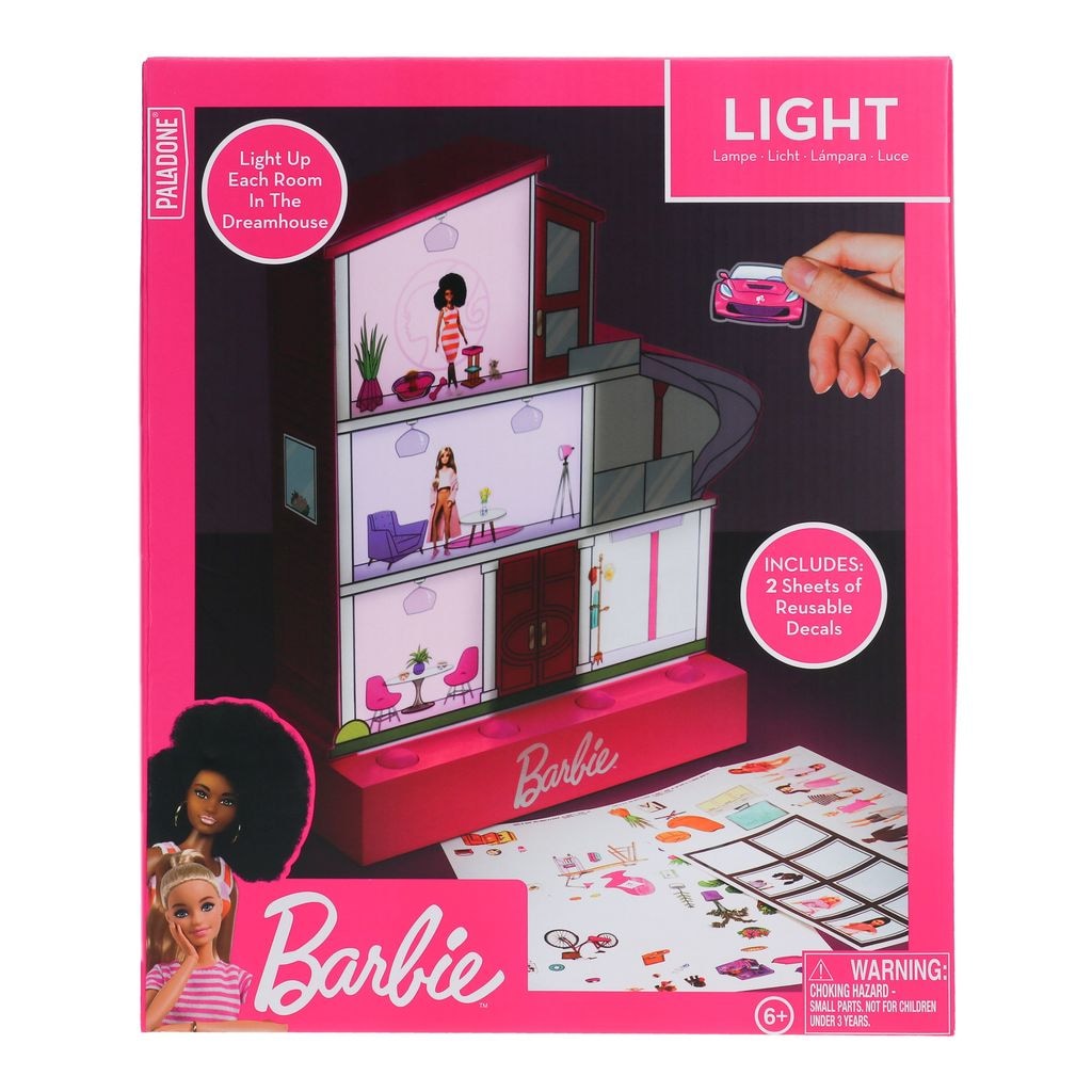 Paladone Dekolicht »Barbie Dreamhouse Leuchte mit Sticker«