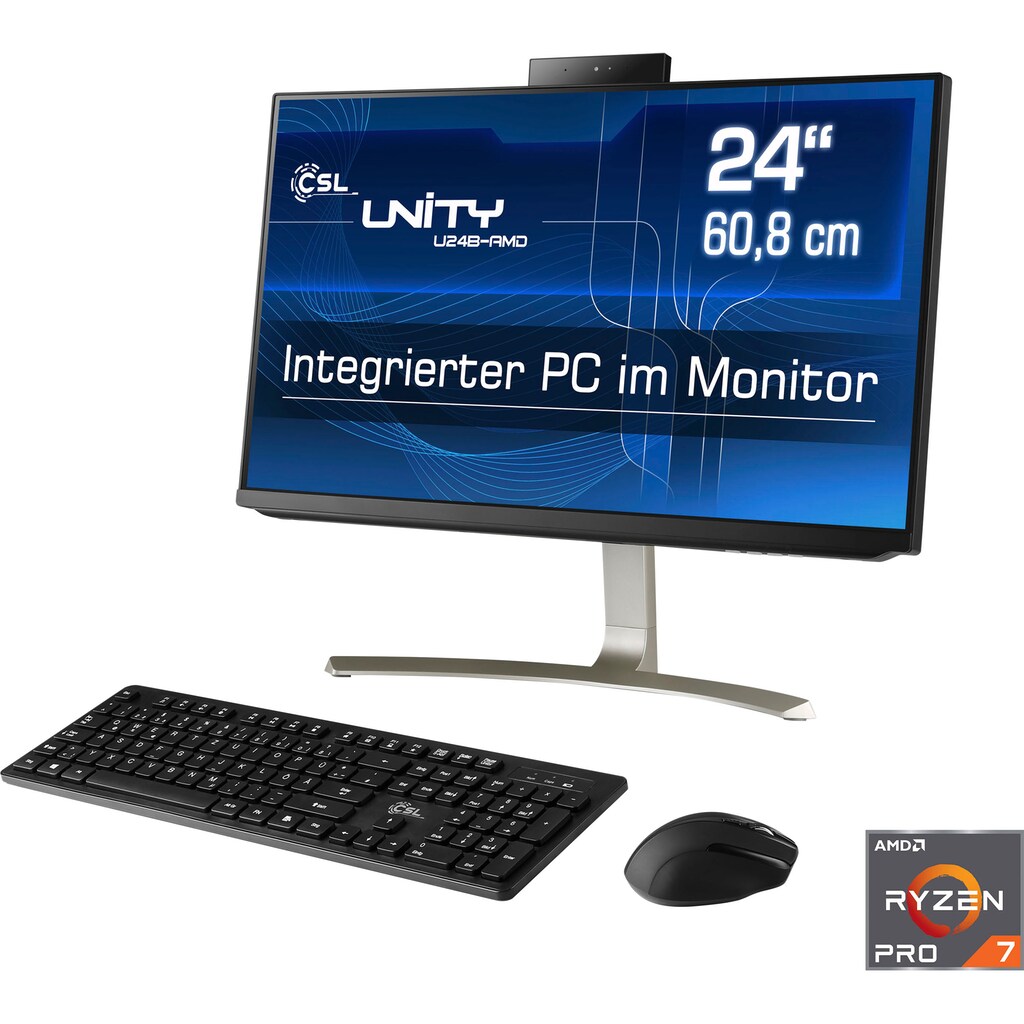 CSL All-in-One PC »Unity U24B-AMD«