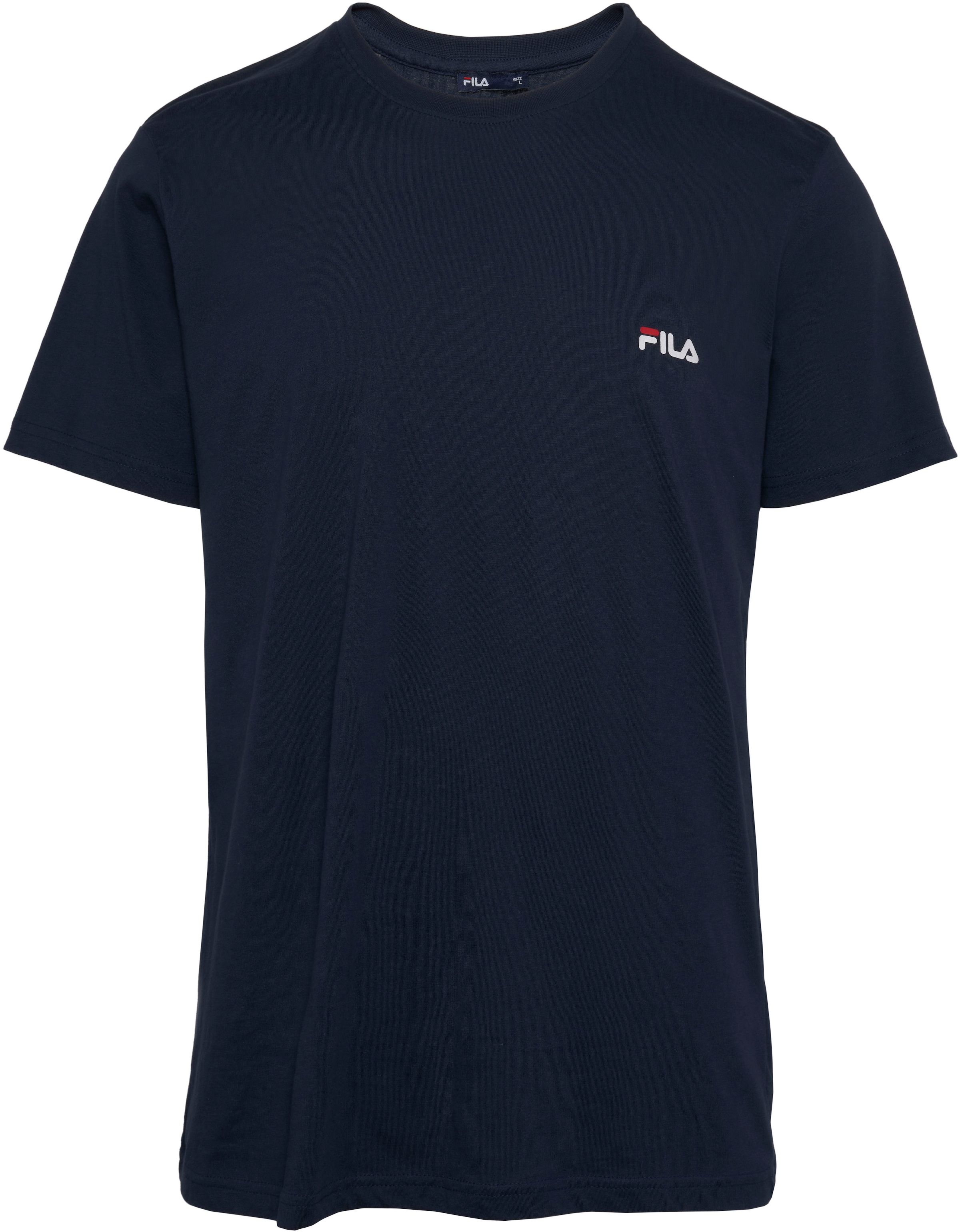 Fila Shorty, (2 tlg., 2-tlg.), Hose mit elastischem Logobund und Kurzarmshirt