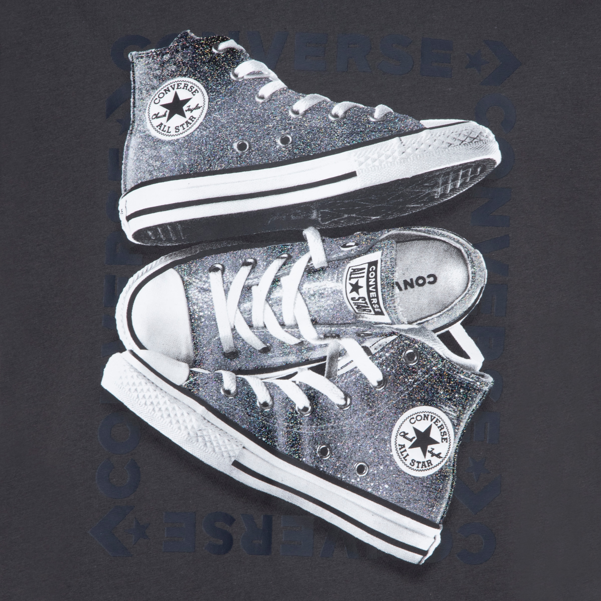 Converse T-Shirt »CNVG SHINEFETTI SNEAKER SS GFX«