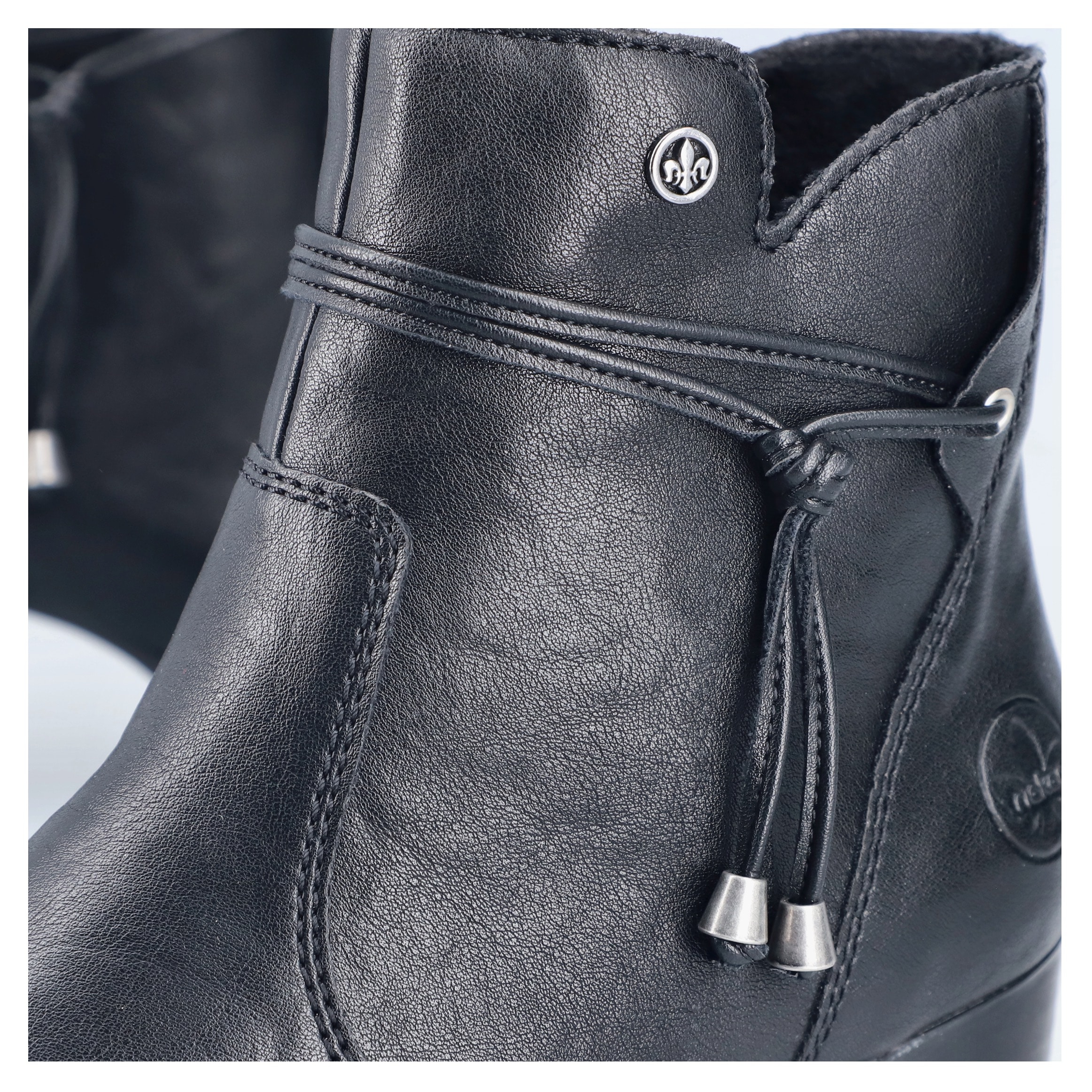 Rieker Stiefelette  Businessstiefelette, Blockabsatz, Boots in schmler Form