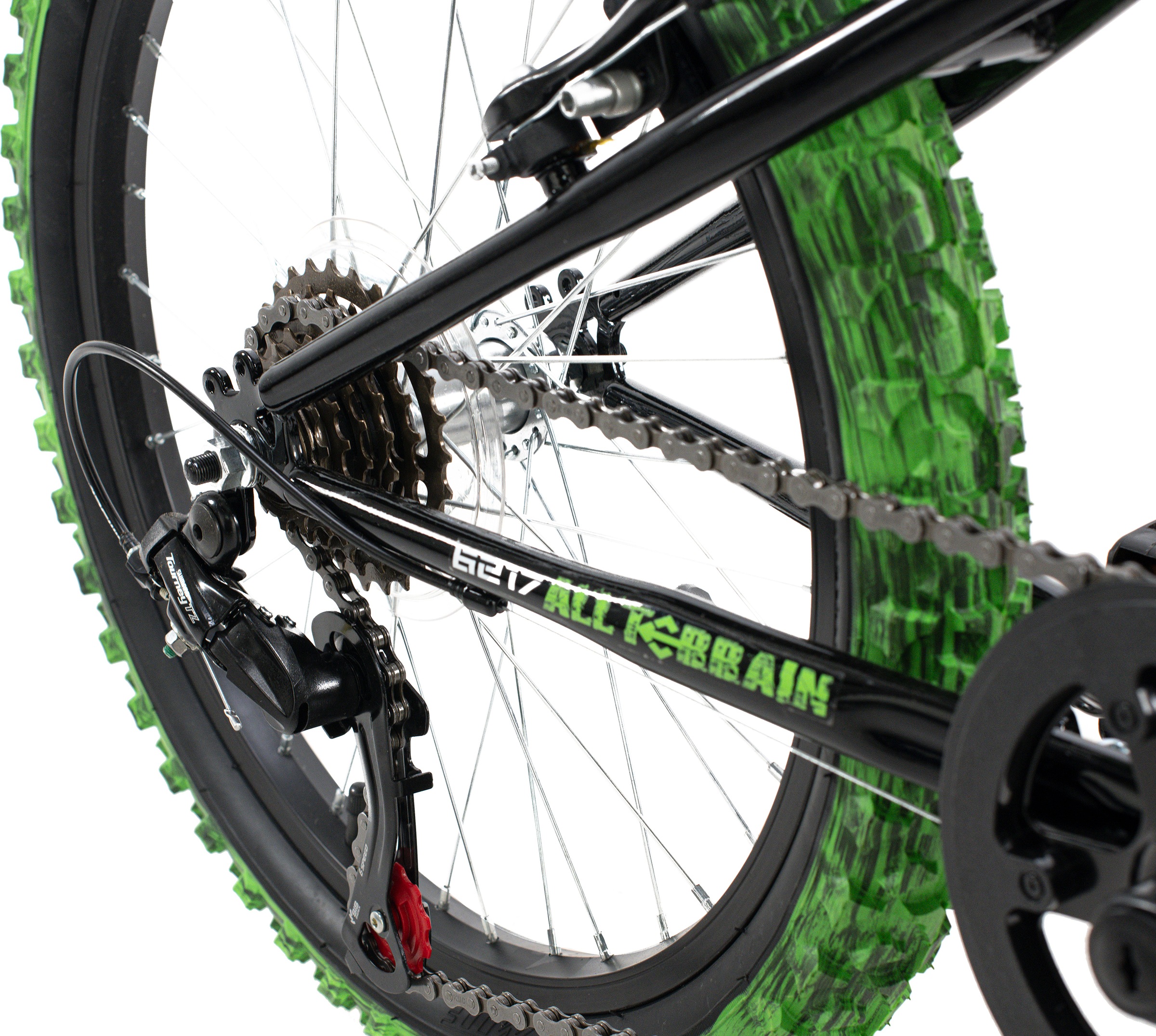 KS Cycling Jugendfahrrad »Crusher«, 6 Gang, Shimano, Tourney Schaltwerk, Kettenschaltung, für Herren, Kettenschaltung