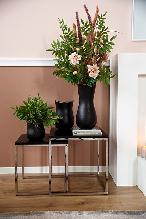 Fink Tischvase »Opera« Handbemalter goldener Rand