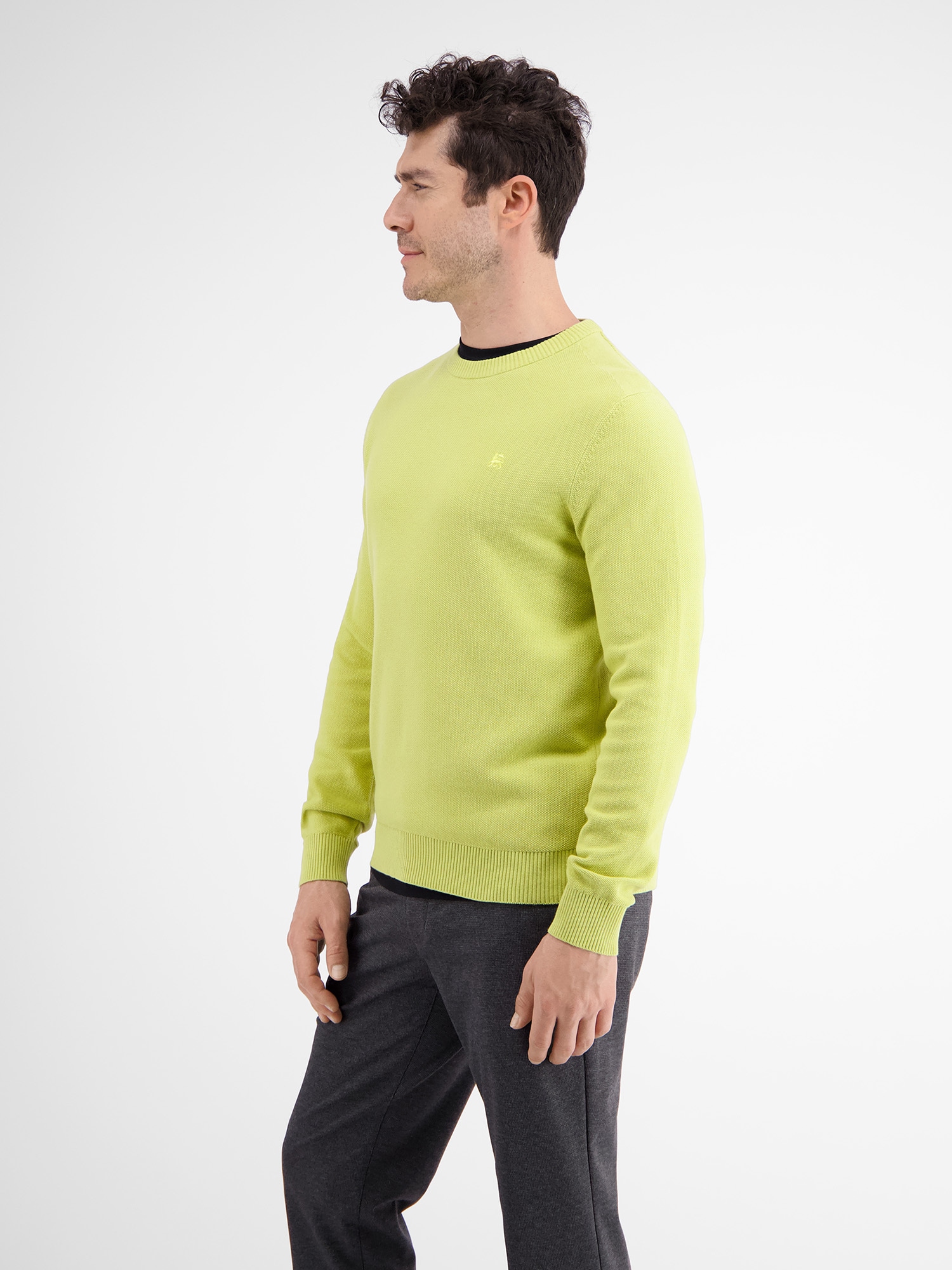 LERROS Strickpullover »LERROS Crewneck Strickpullover«