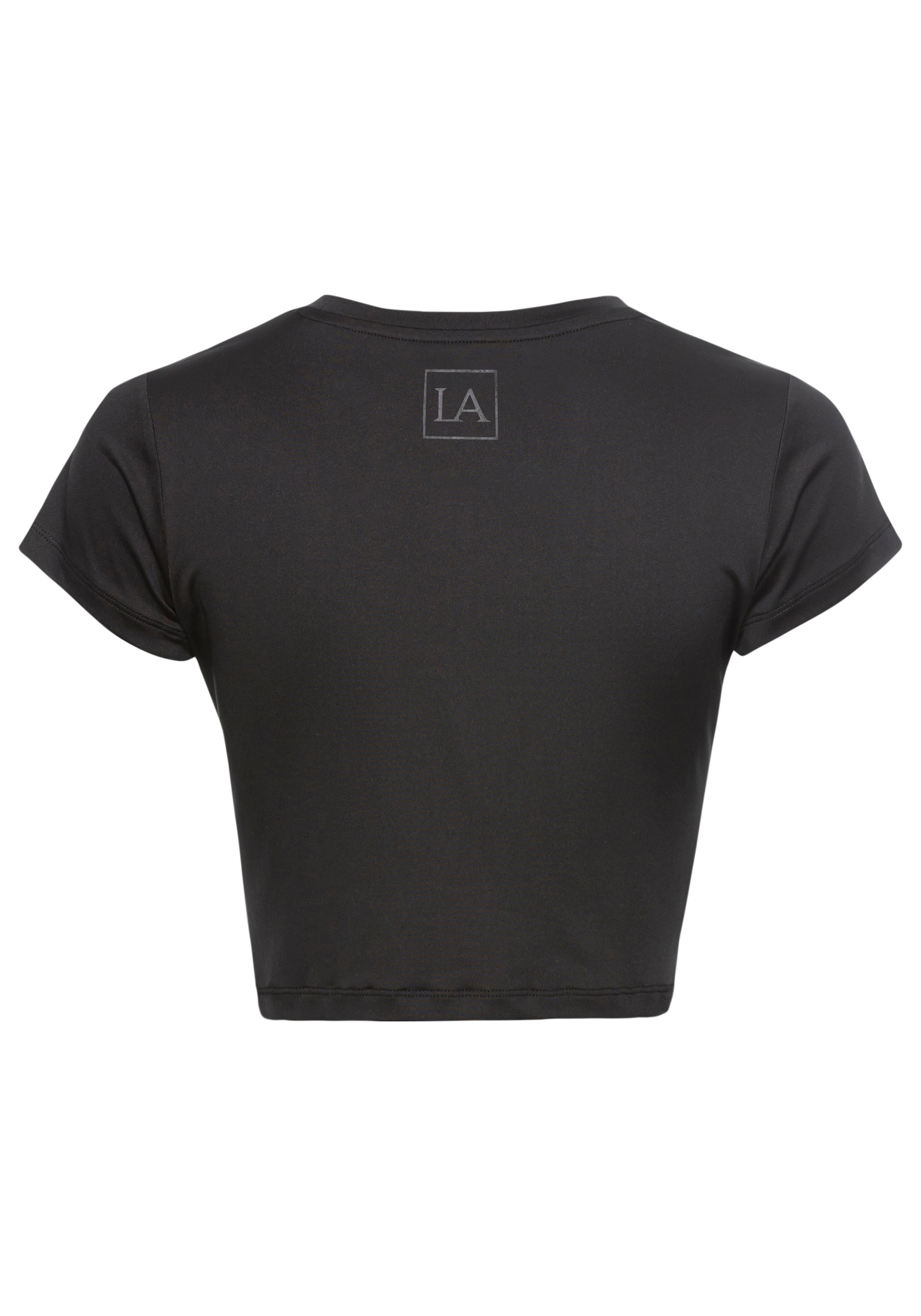 LASCANA ACTIVE T-Shirt, Sportshirt in Wickeloptik