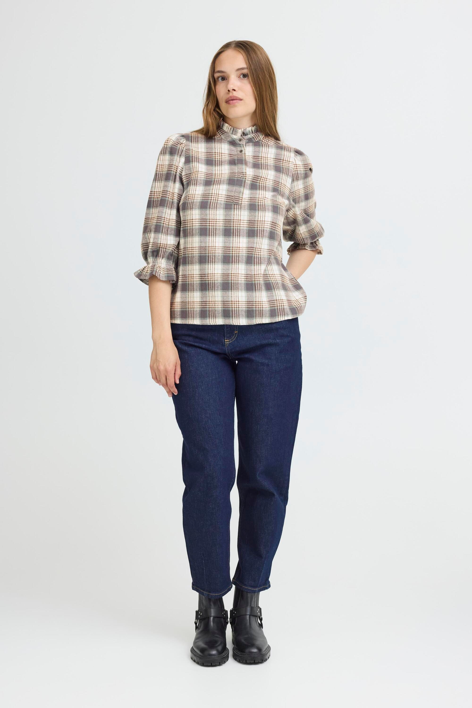 Pulz Jeans Langarmbluse »Langarm-Bluse PZEVIE«
