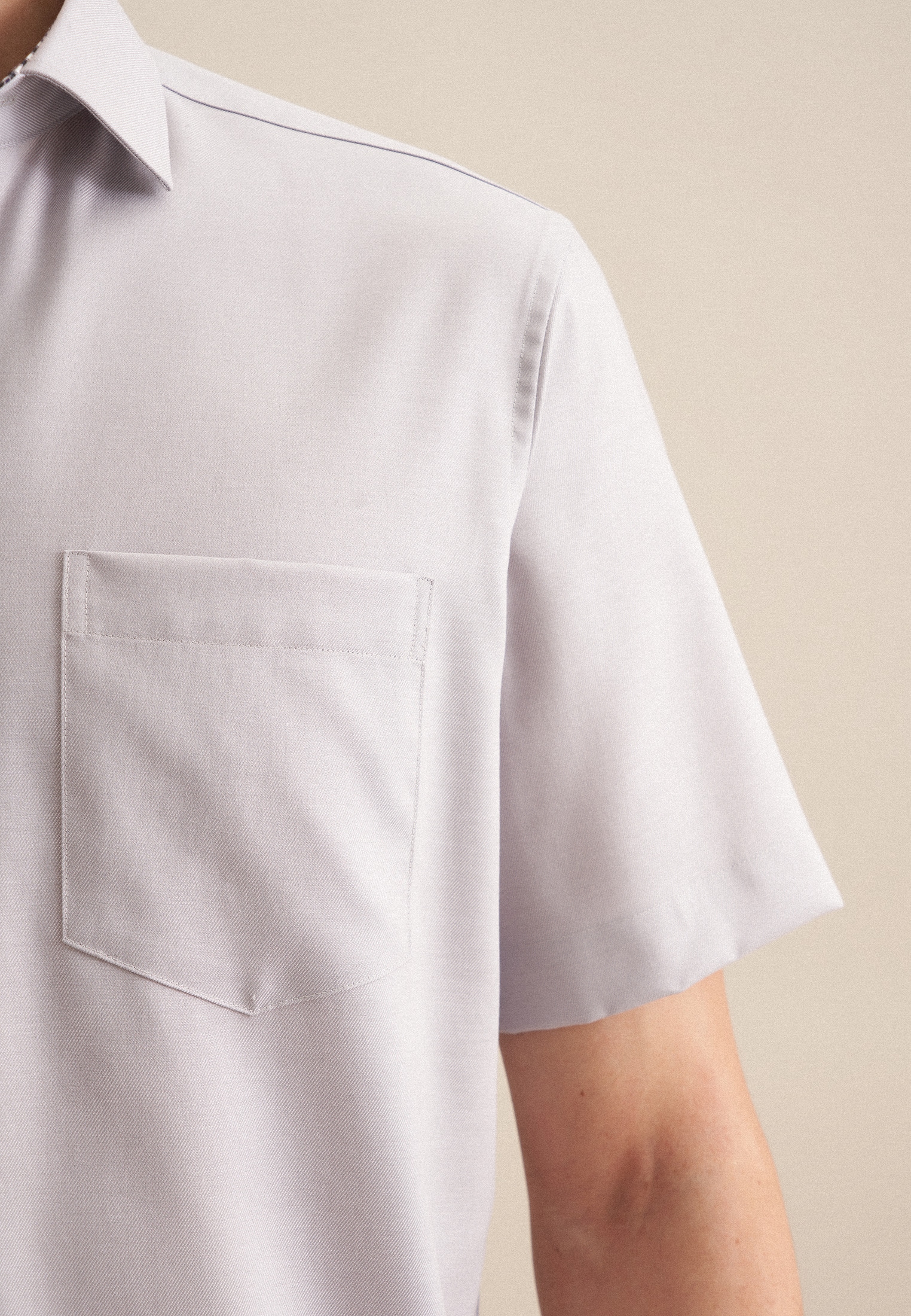 seidensticker Businesshemd »Regular« Regular 1/2 Kentkragen Uni