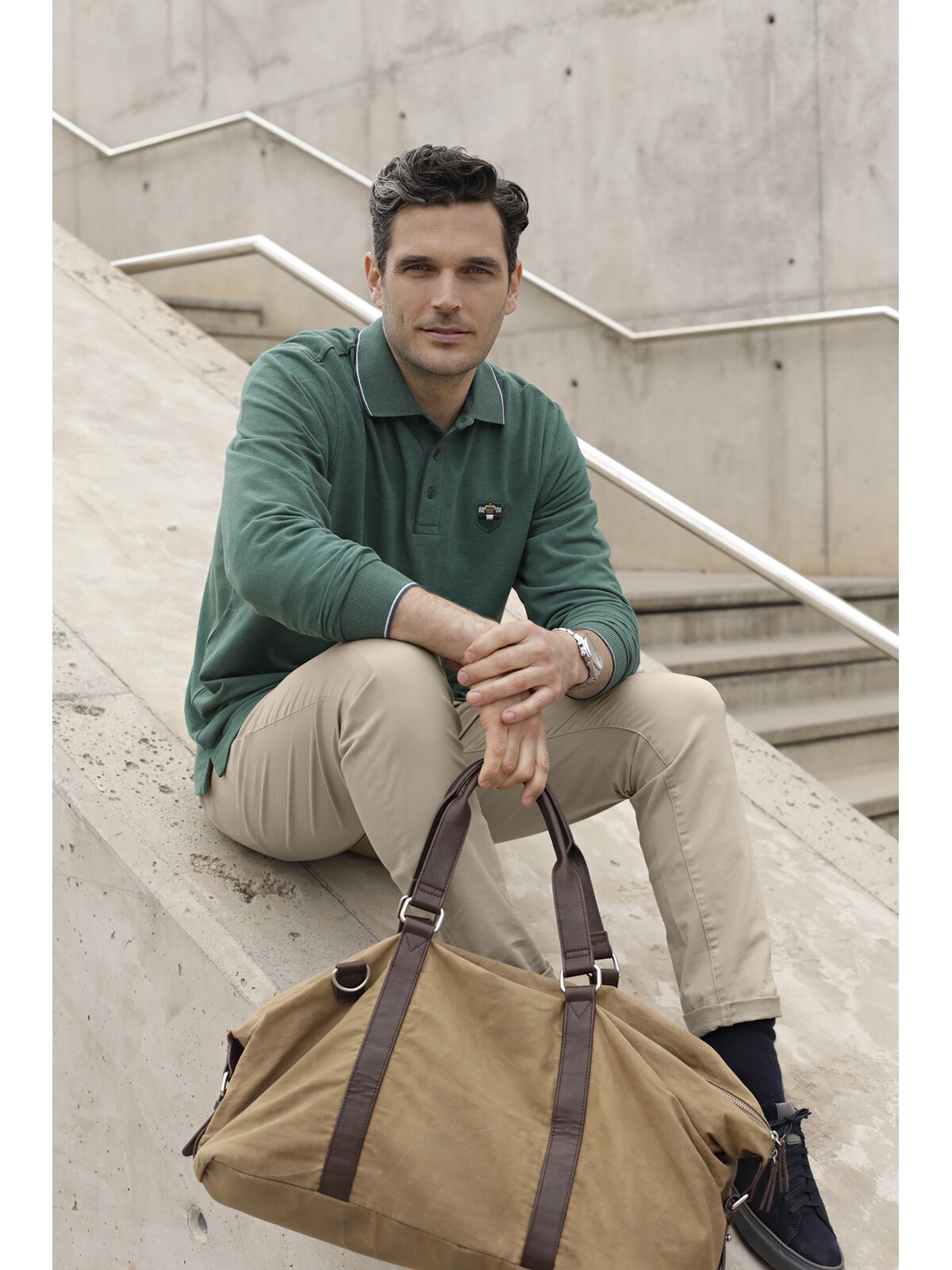 Babista Langarm-Poloshirt »Langarm-Poloshirt MILANVETZO«