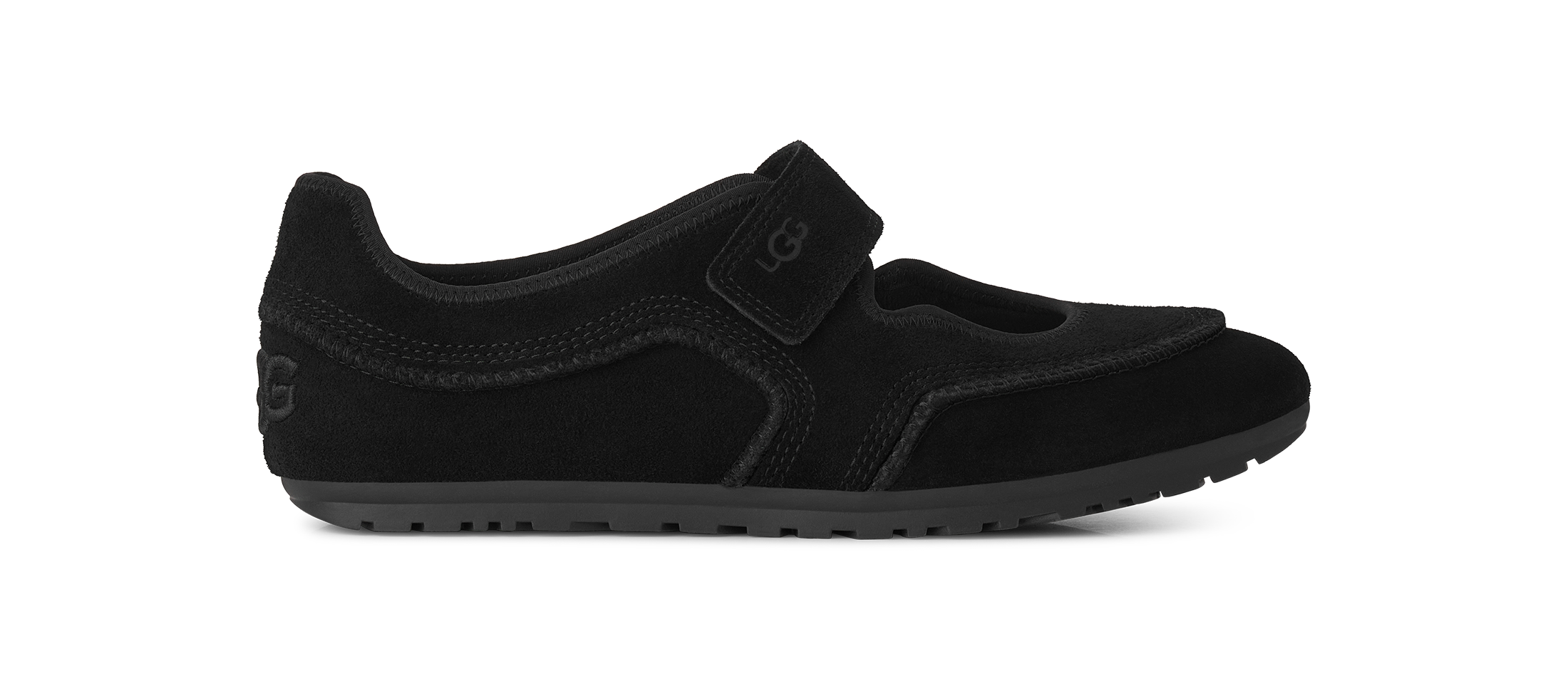 UGG Ballerina »W QUILL MARY JANE«  Halbschuh mit Ziernähten und Logoprägungen, sporty Mary Jane