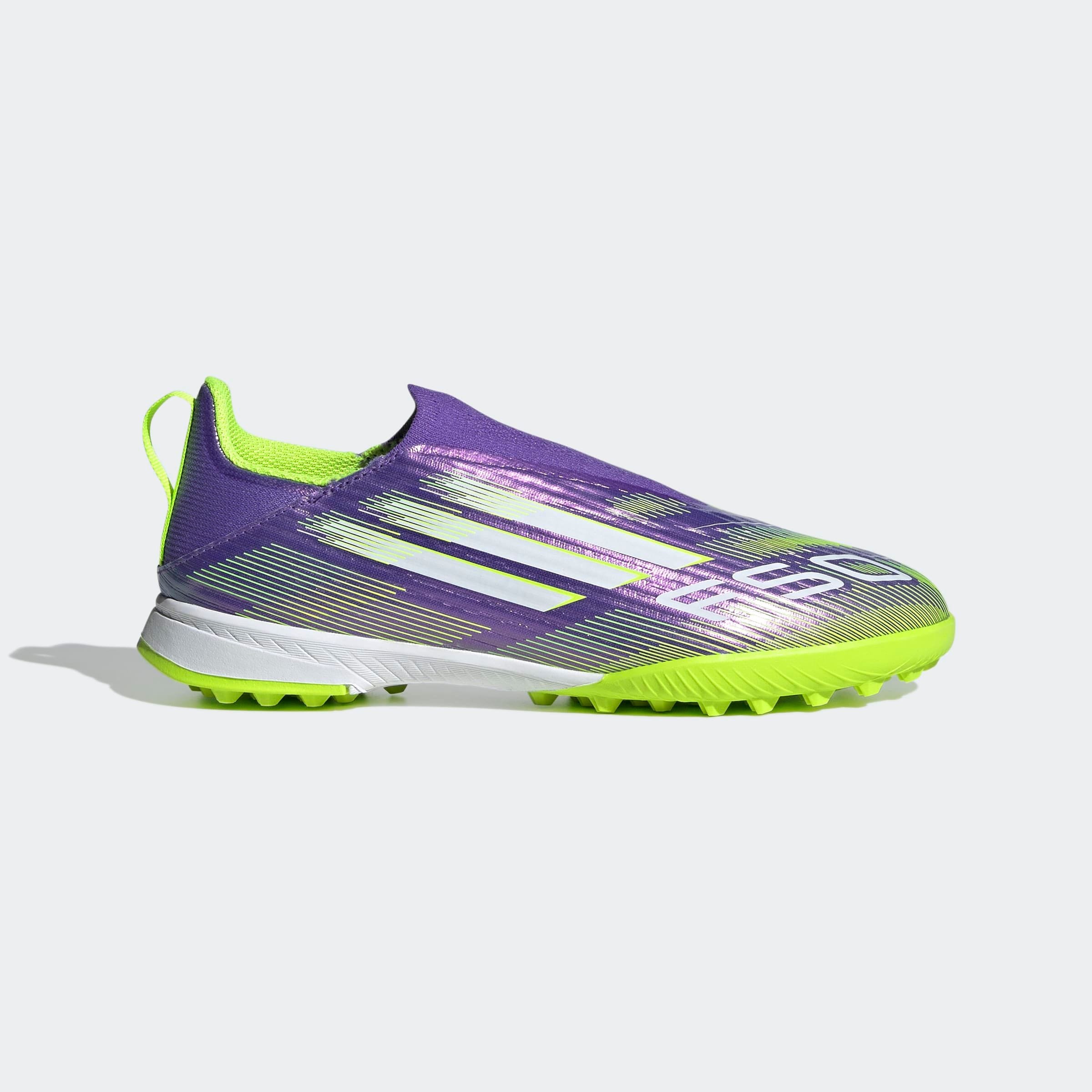 adidas Performance Fußballschuh »F50 LEAGUE LACELESS FIRM/MULTI-GROUND BOOTS KINDER«, geeignet für Rasen- und Kunstrasenplätze