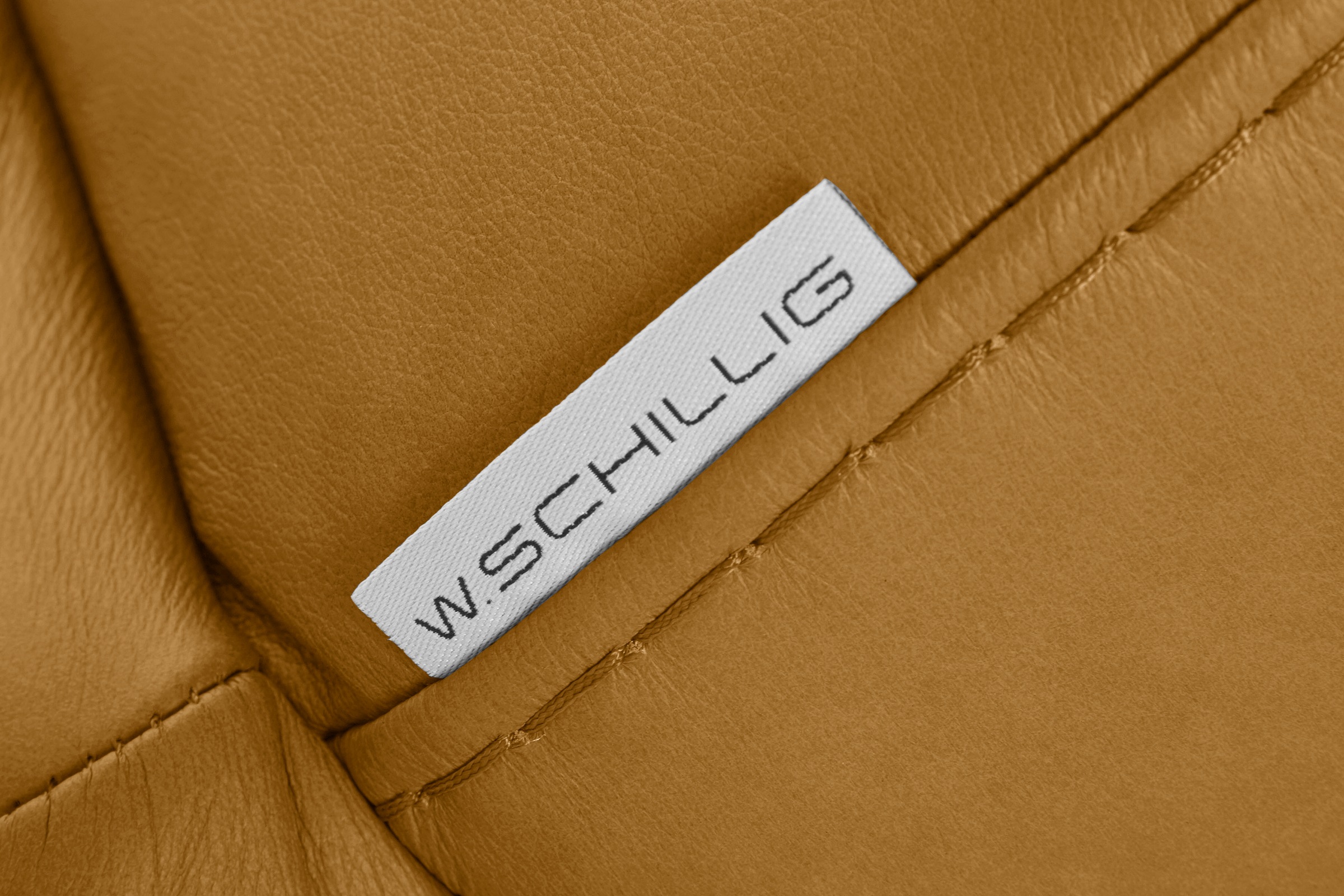 W.SCHILLIG 2,5-Sitzer »montanaa«, mit Metallkufen in Chrom glänzend, Breite 212 cm