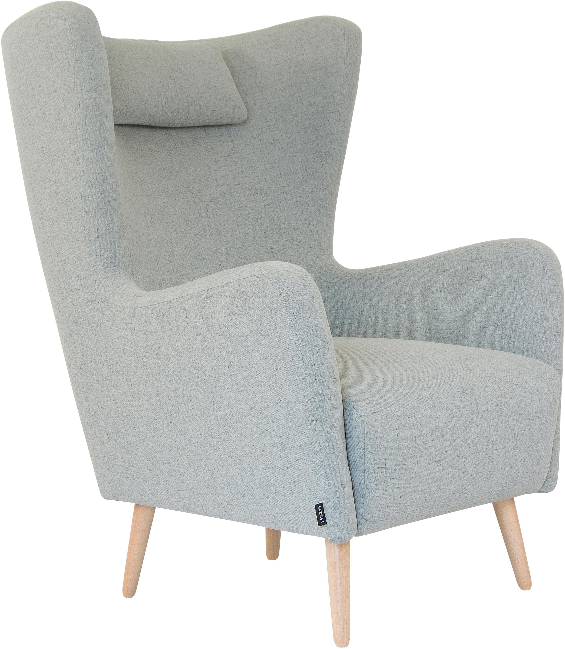 Home affaire Sessel »Telford auch in Fellimitat, Sessel B/T/H: 77/92/106 cm« wahlweise mit und ohne Hocker, in vielen Bezugsqualitäten, Ohrensessel
