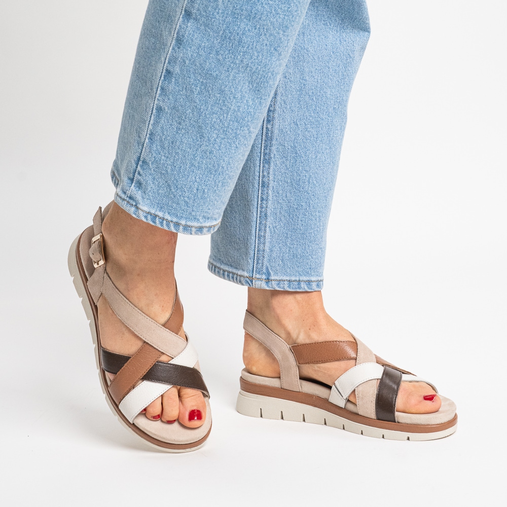 Ara Riemchensandale »CAMBRIDGE-S«  Keilabsatz, Komfortschuh mit Klettverschuss, G-Weite (=weit)