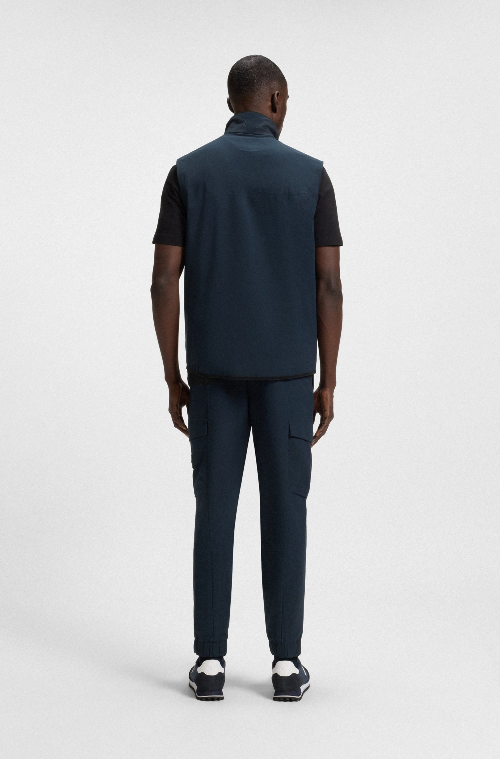 BOSS GREEN Cargohose »T Urbanex-CargoLight«, mit elastischem Bund und Kordelzug