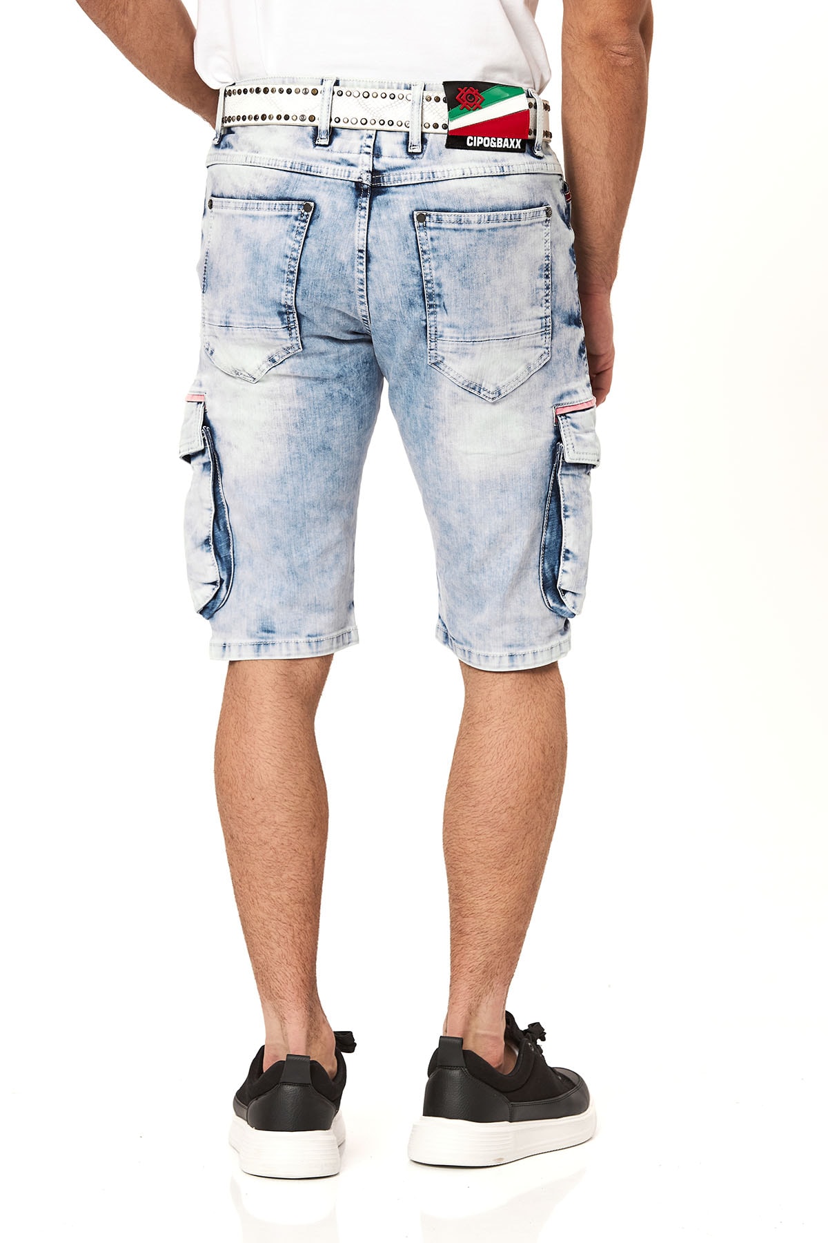 Cipo & Baxx Jeansshorts Baumwollmischung, regular fit