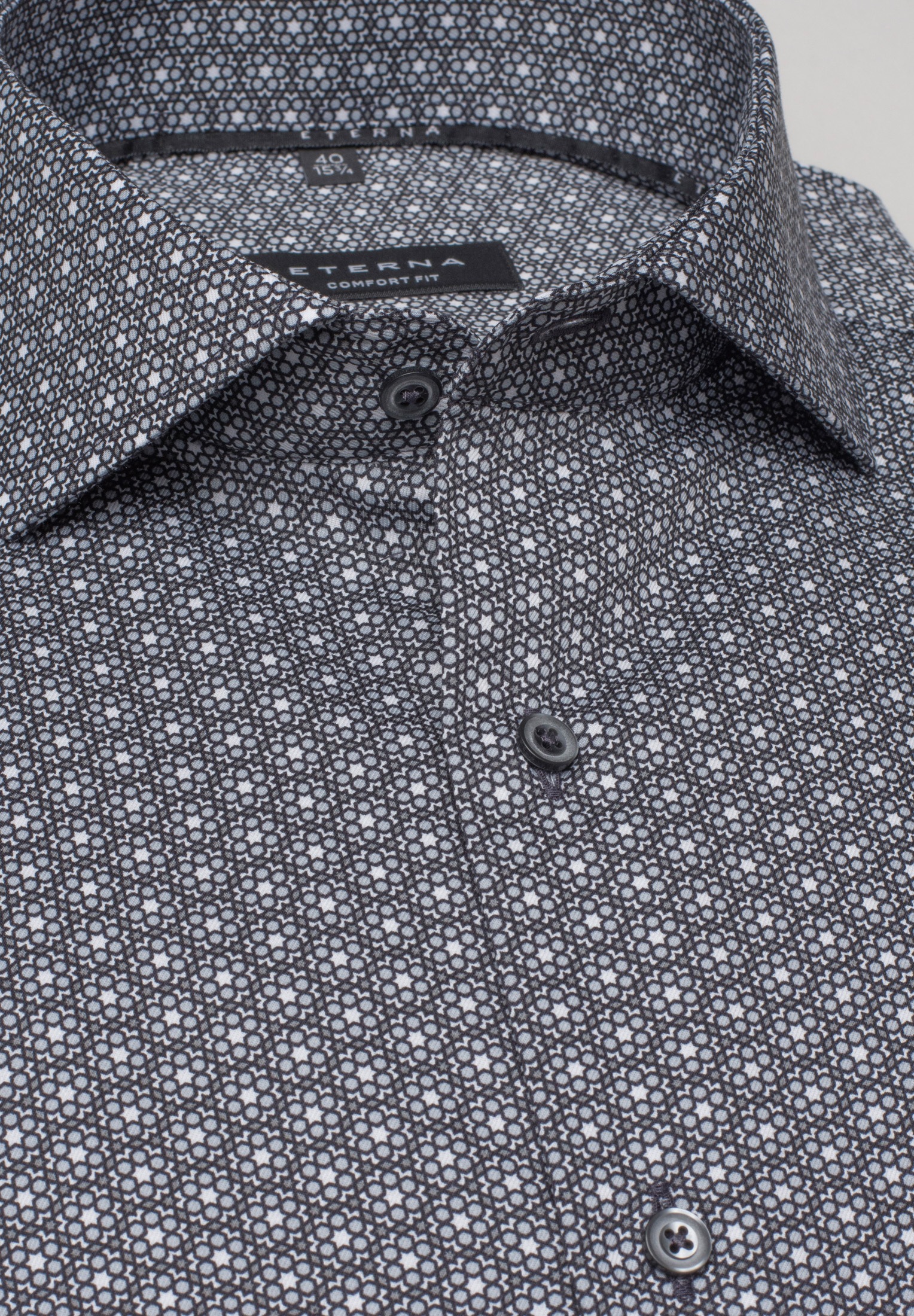 Eterna Langarmhemd »COMFORT FIT« NON IRON (bügelfrei)