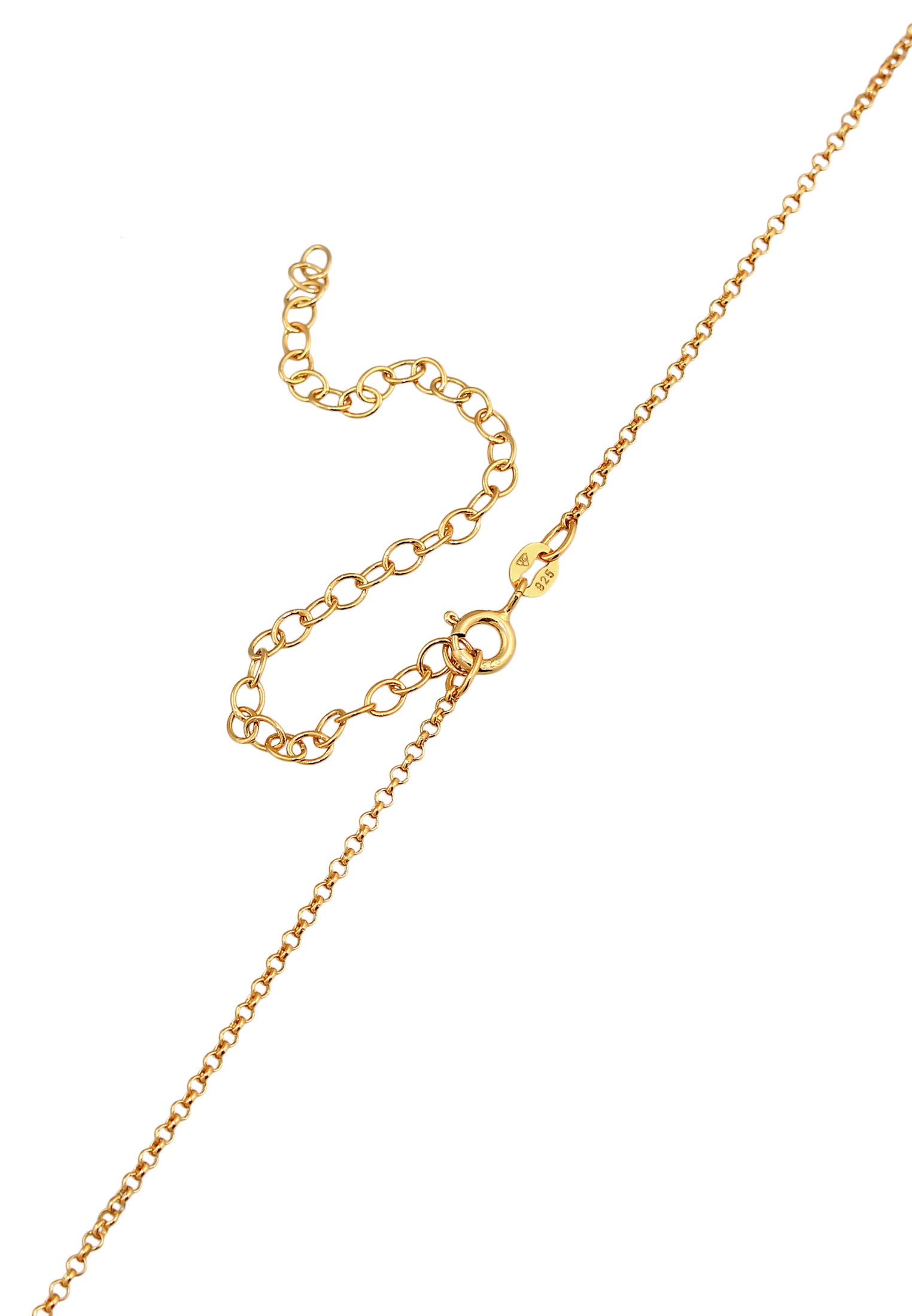 Elli Bauchketten und Fußketten Set »Schmuckzubehör Taillenkette Body Chain Kugelkette 925 Silber, mit Kristallen von Swarovski®«