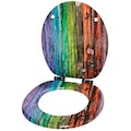 Sanilo WC-Sitz »Rainbow«, mit Absenkautomatik