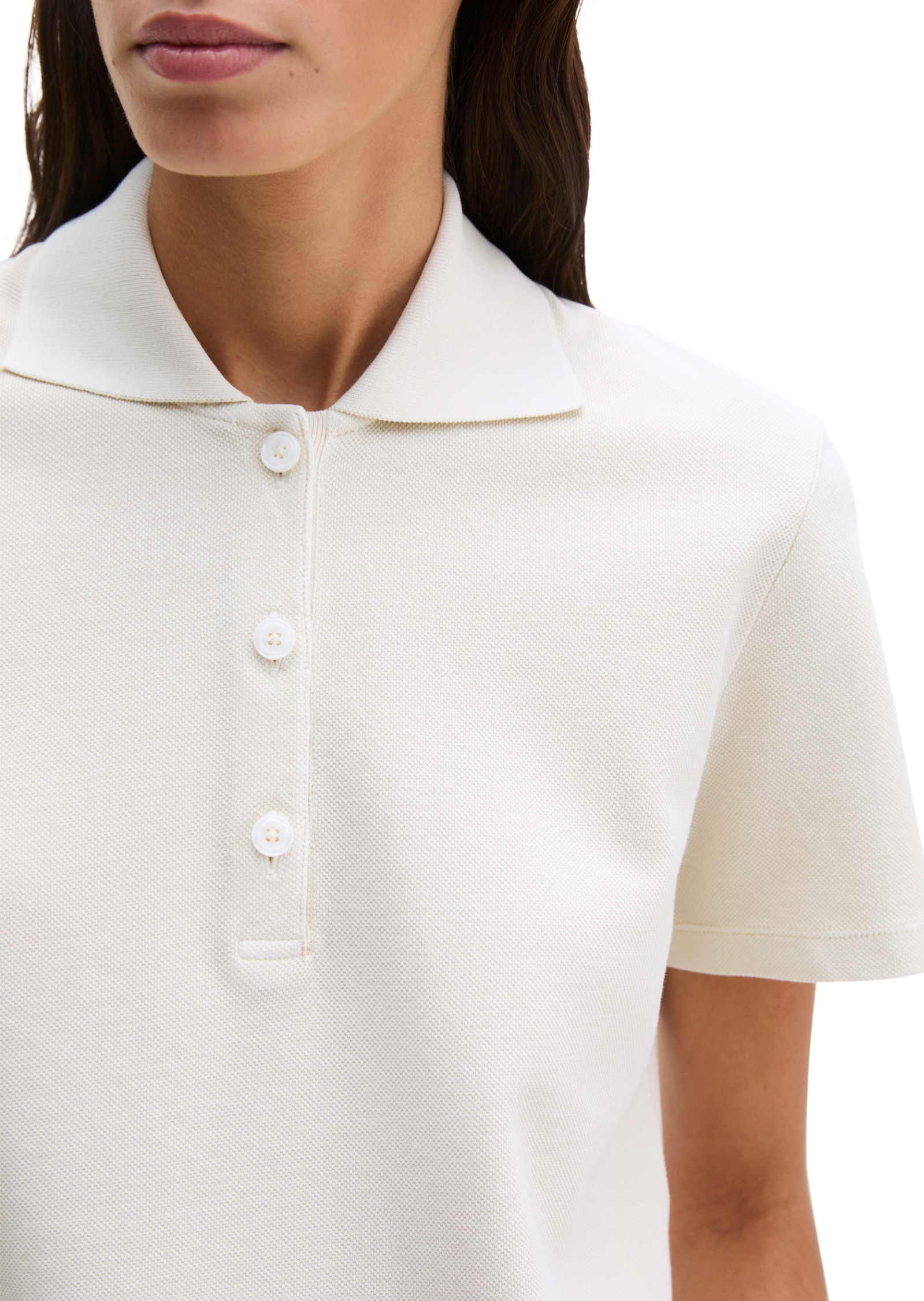 Marc O'Polo Poloshirt regular aus Garment-Dyed-Piqué-Jersey