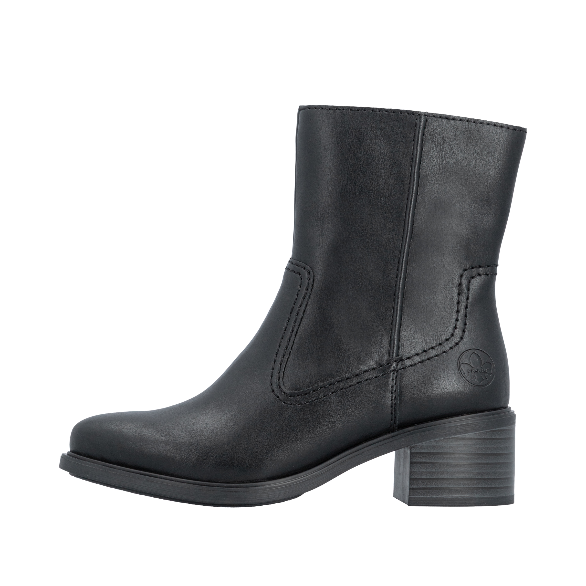 Rieker Stiefelette  Boots, Klassik-Stiefelette mit Blockabsatz