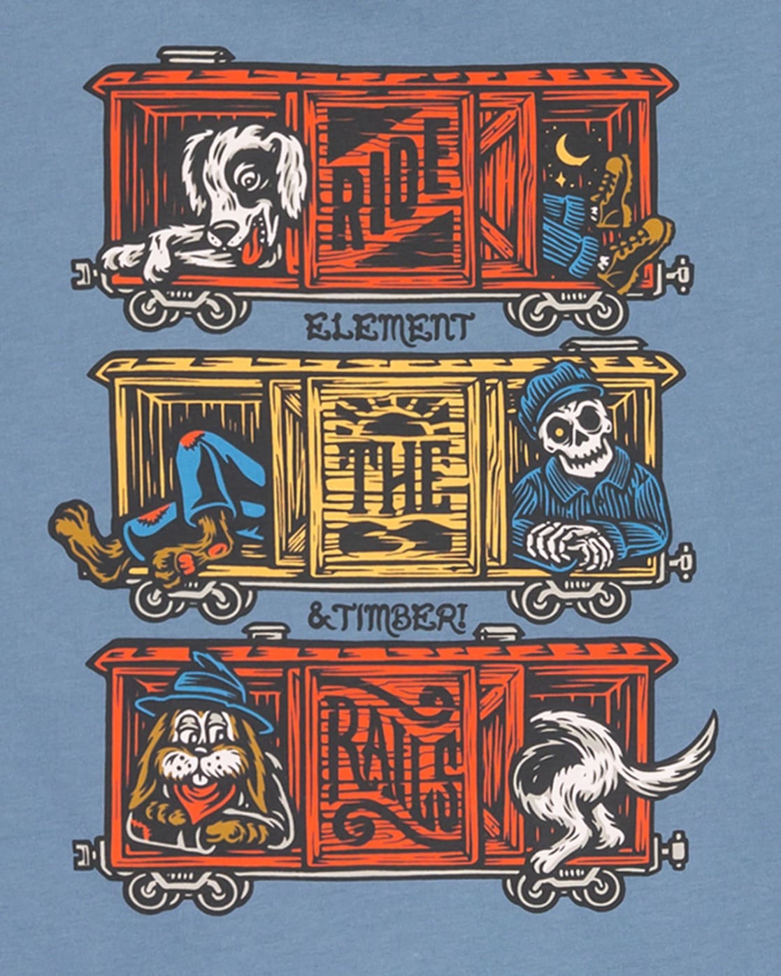 Element T-Shirt »Timber Boxcar«