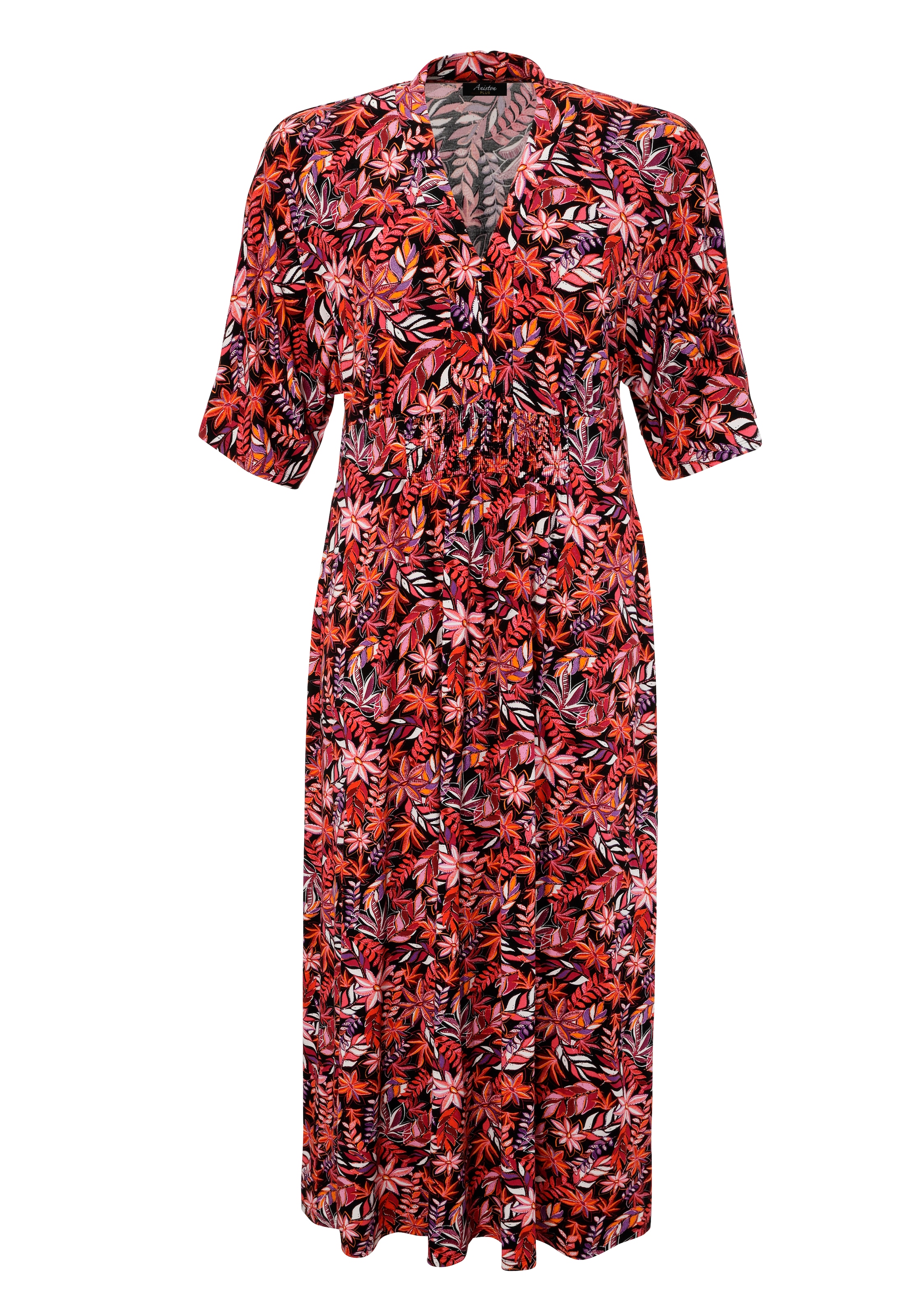 Aniston PLUS Sommerkleid, in trendy Maxilänge